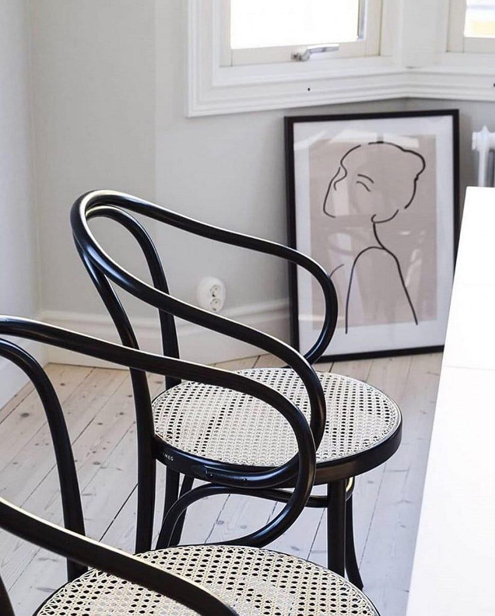 B-9 armchair beech wood