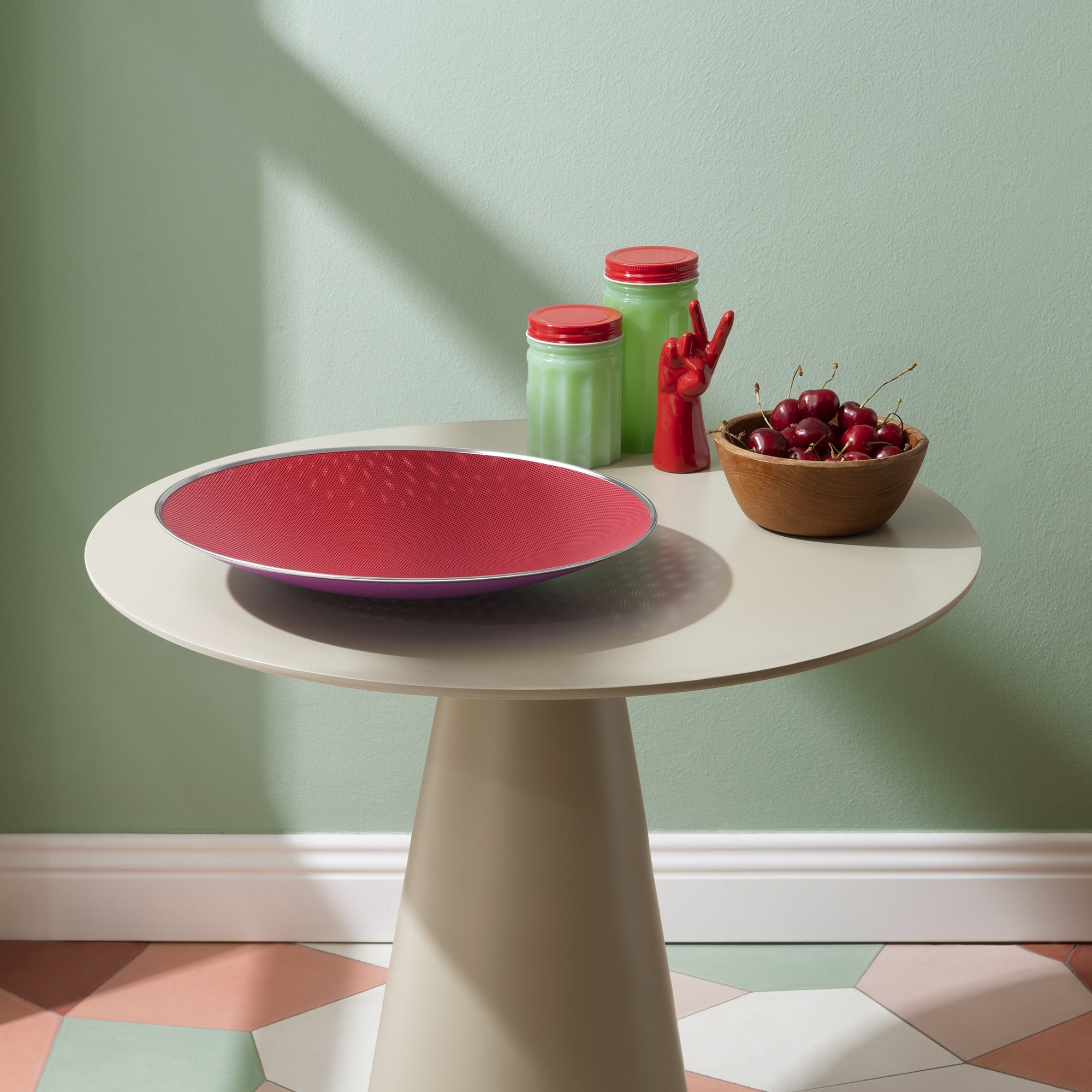 Mísa COHNCAVE červená