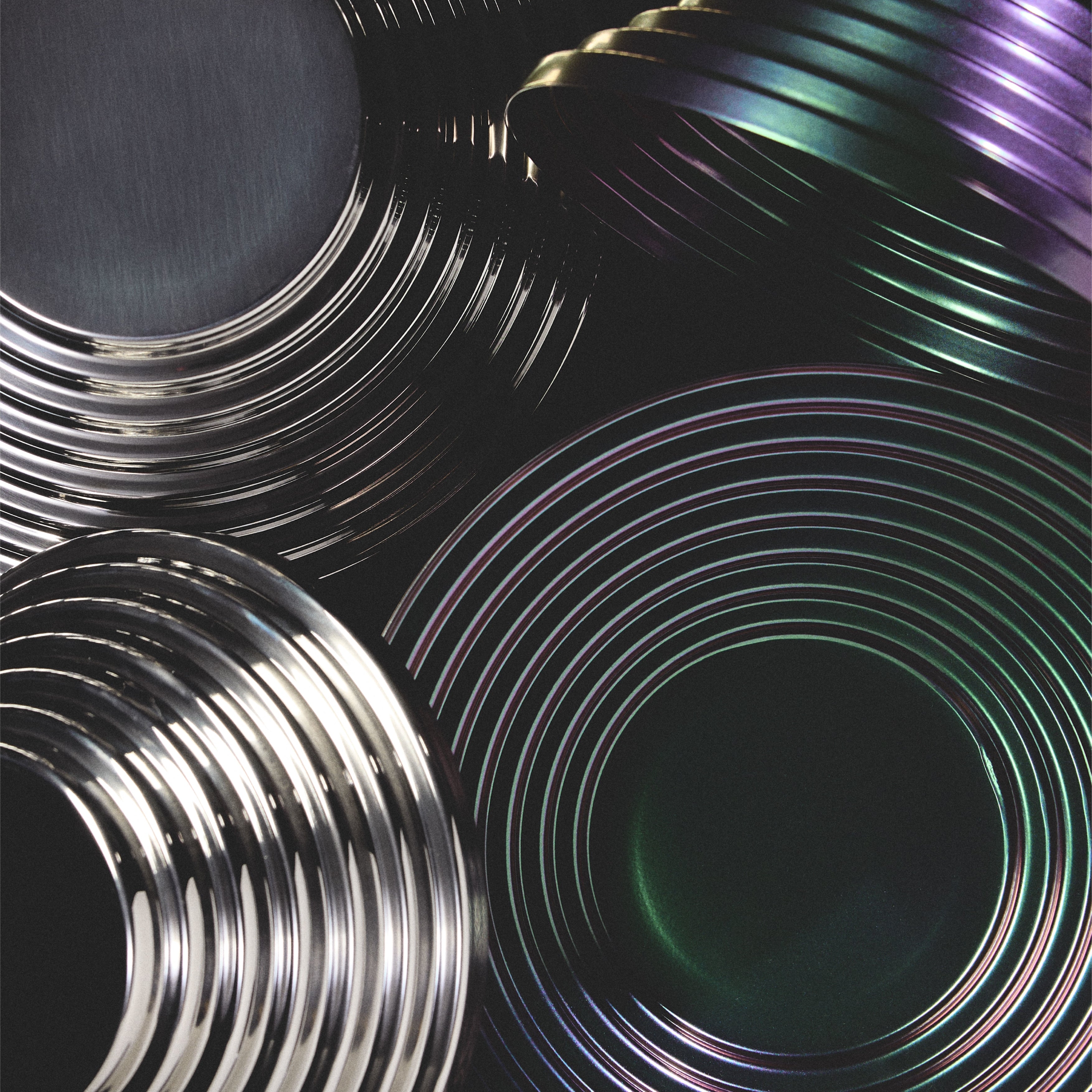 Koš na ovoce MAYA zeleno-fialový