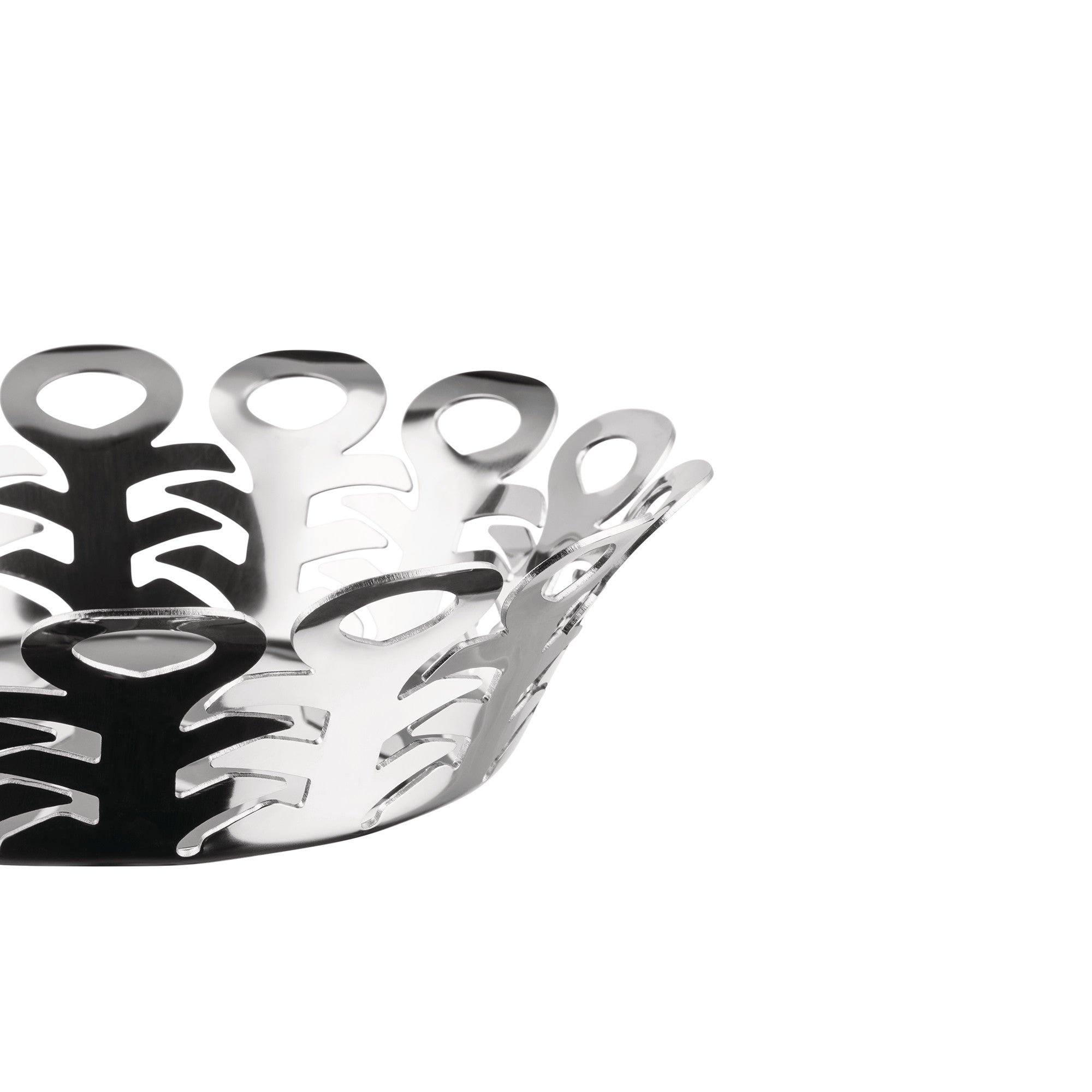 Košík VIMINI stříbrný