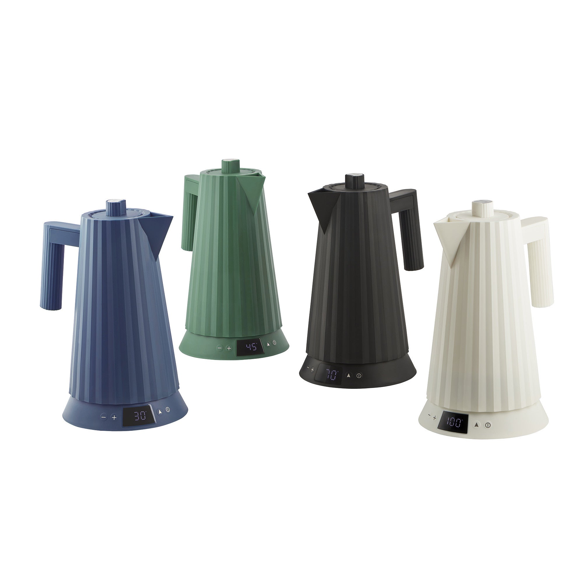 Elektrický konvice s regulací teploty PLISSÉ modrá