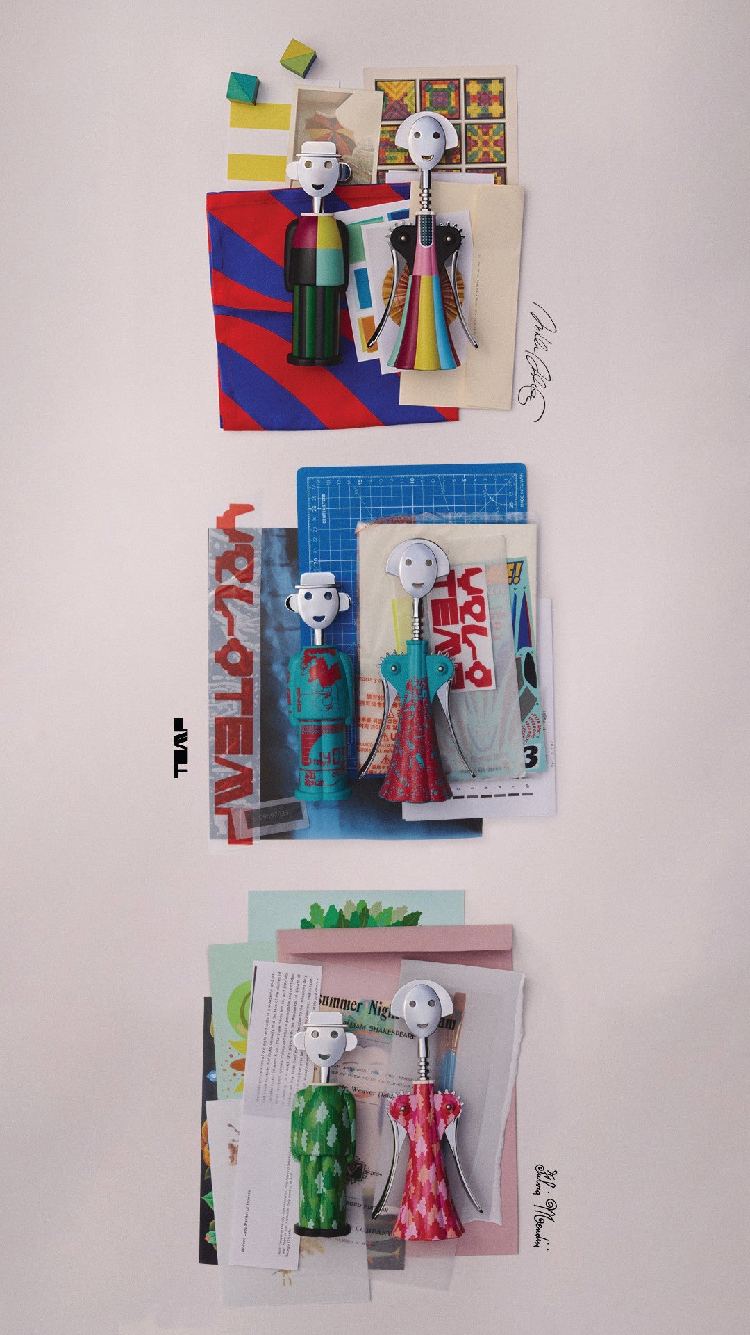 Alessandro M. winger corkscrew - Arborea Zielony