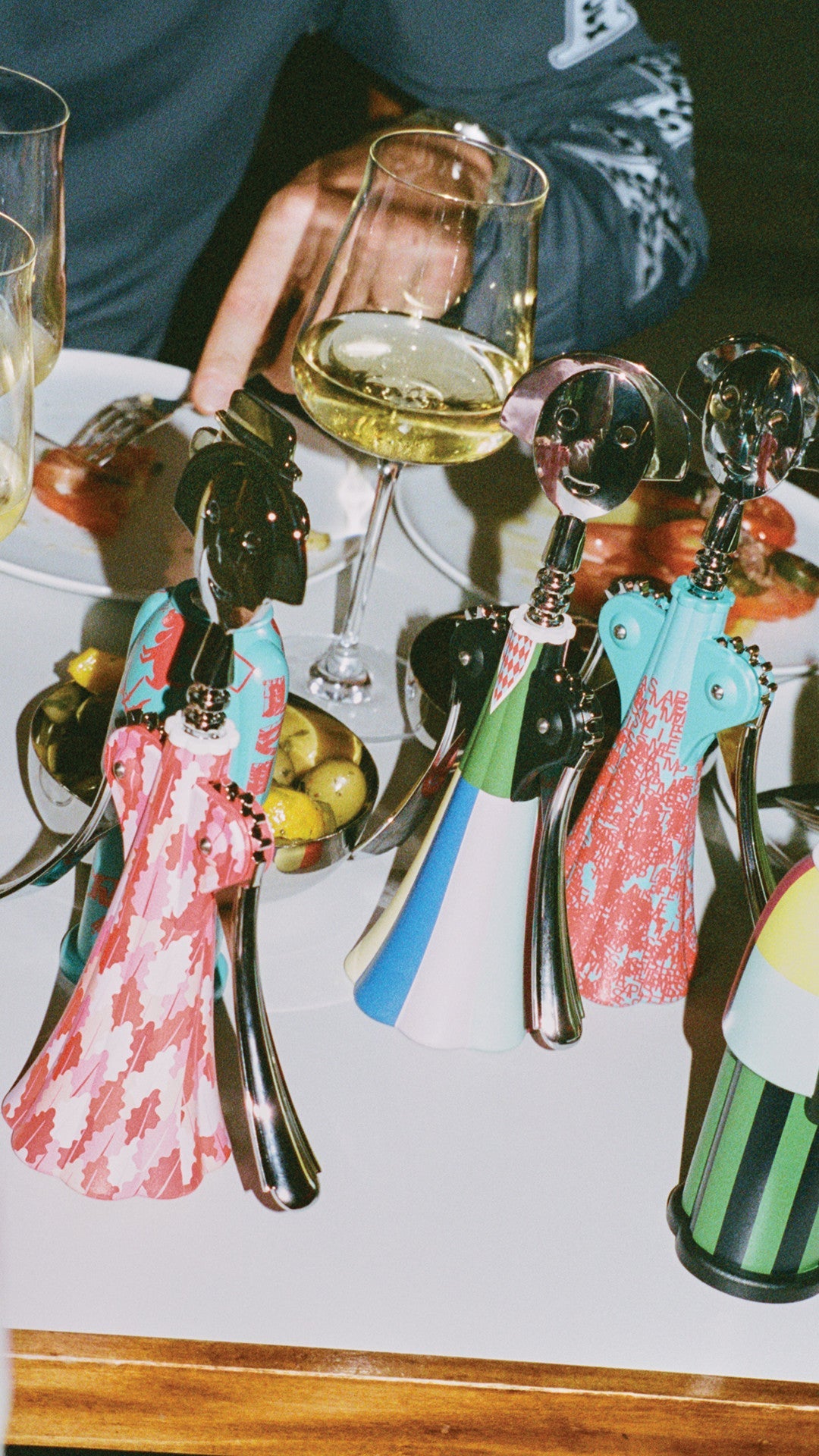 Otvírák na víno křídlatý ALESSANDRO M. - LIQUID mořský