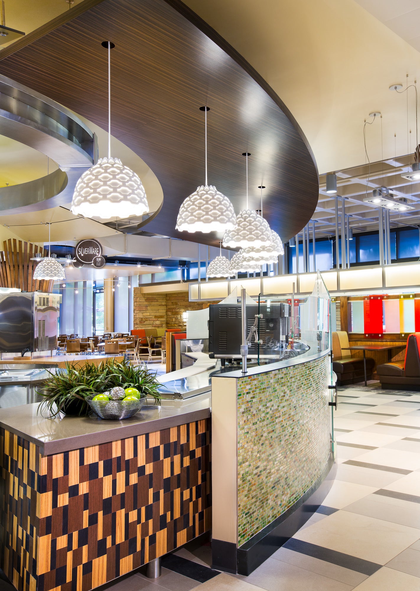 Závěsné svítidlo LC SHUTTERS bílé