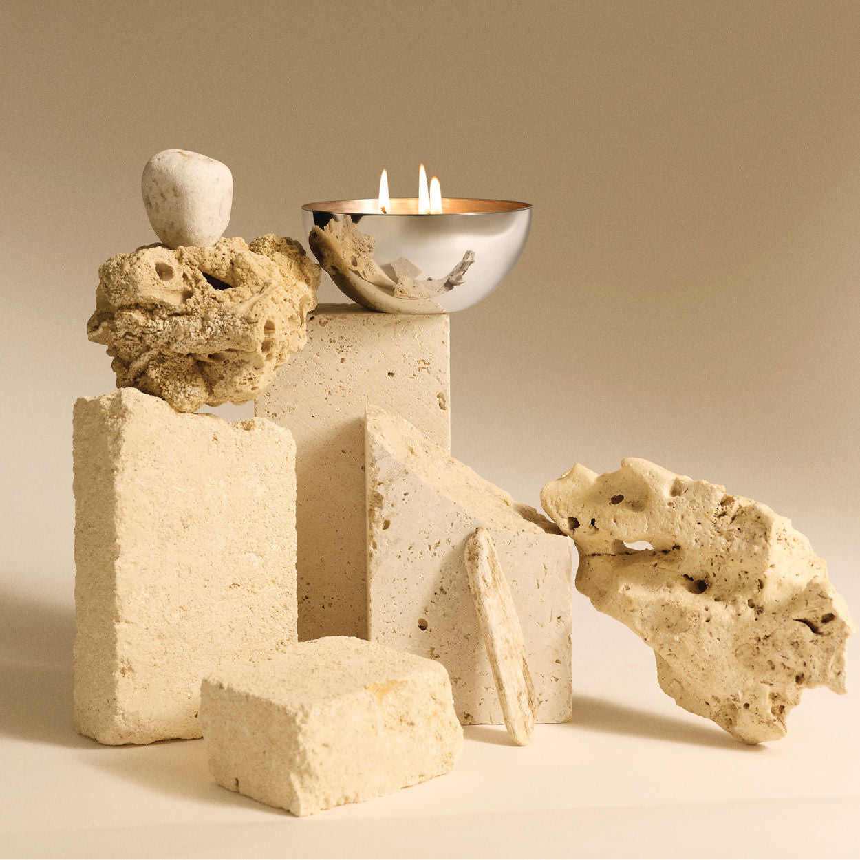 Scented insert for candle ROCC - AMBER notes of honey, tonka bean, and spices