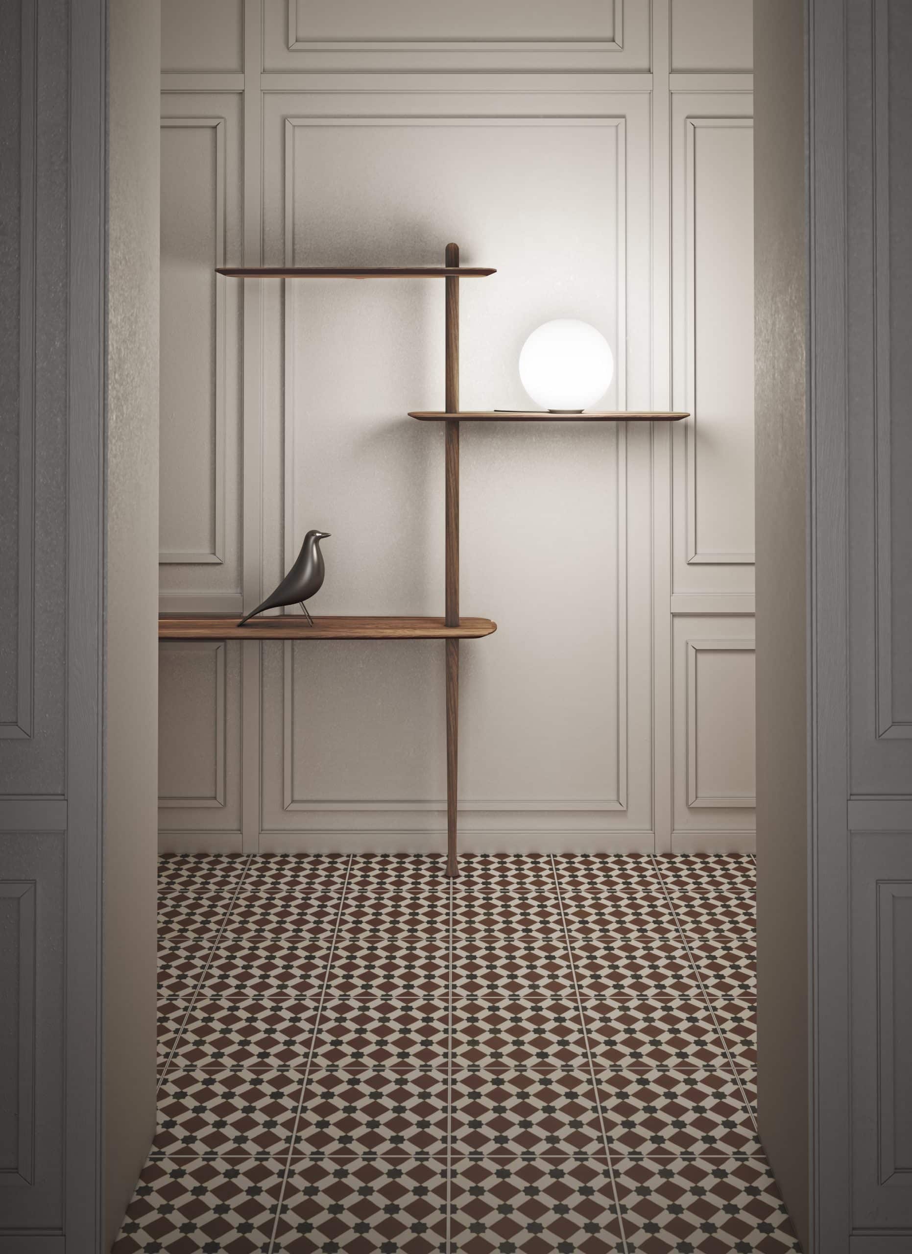 UNICA Shelf - CONFIGURATION 04 black ash veneer