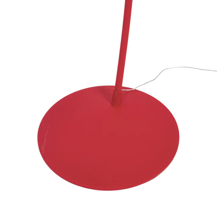 Arc floor lamp LA PALMA red