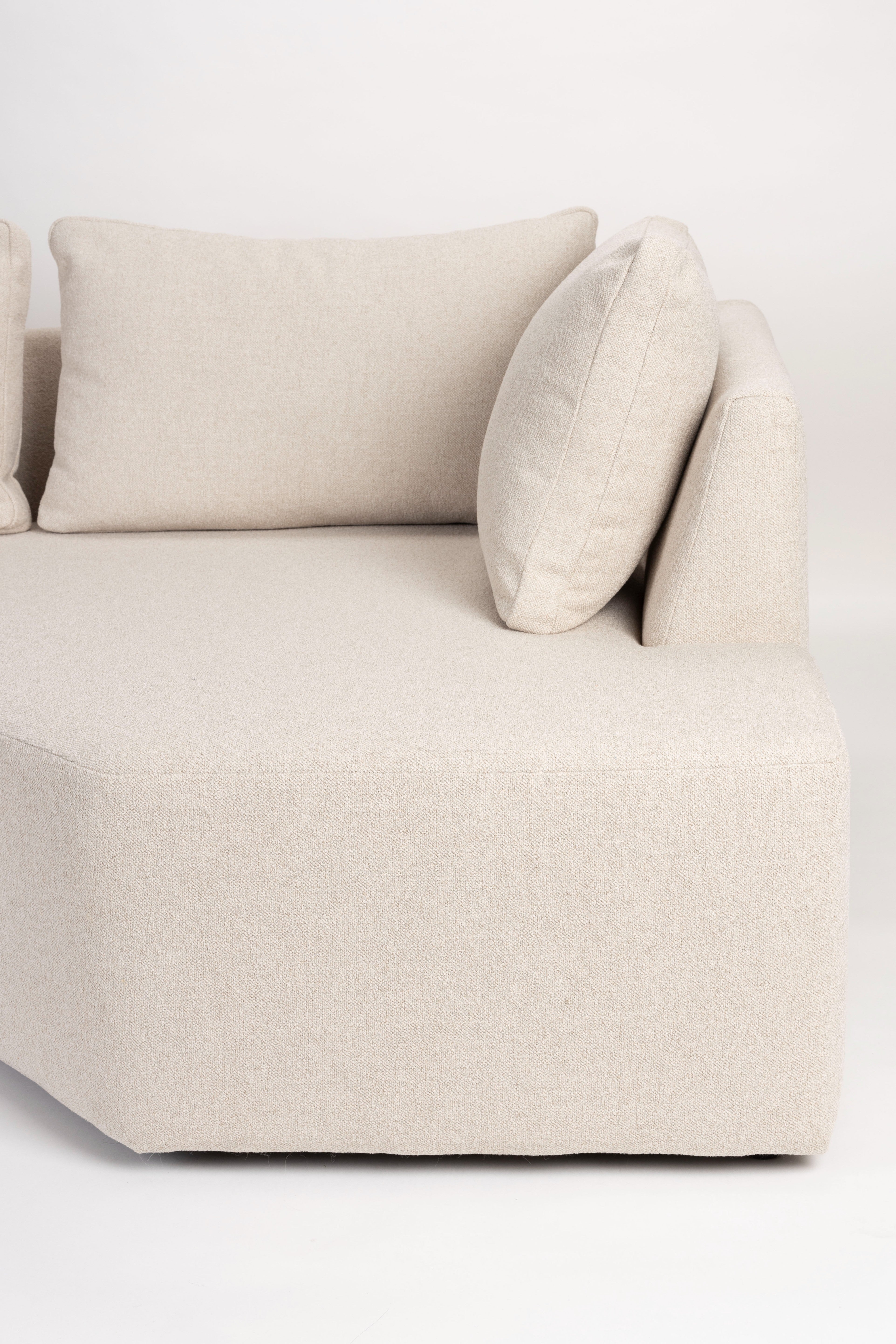 PROSPER modular sofa - right-side end element sand