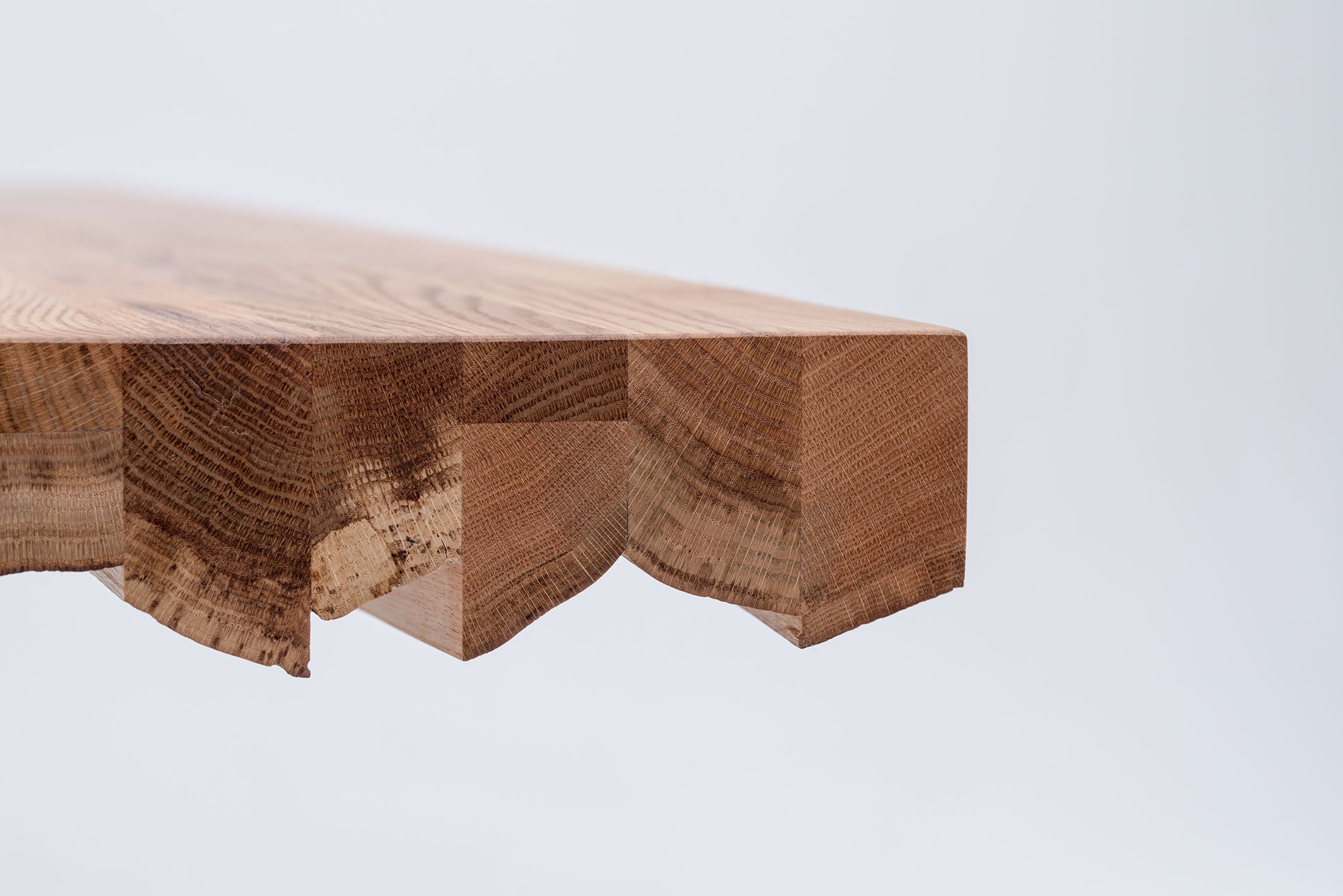 Stół MASIV dąb ze stalową podstawą