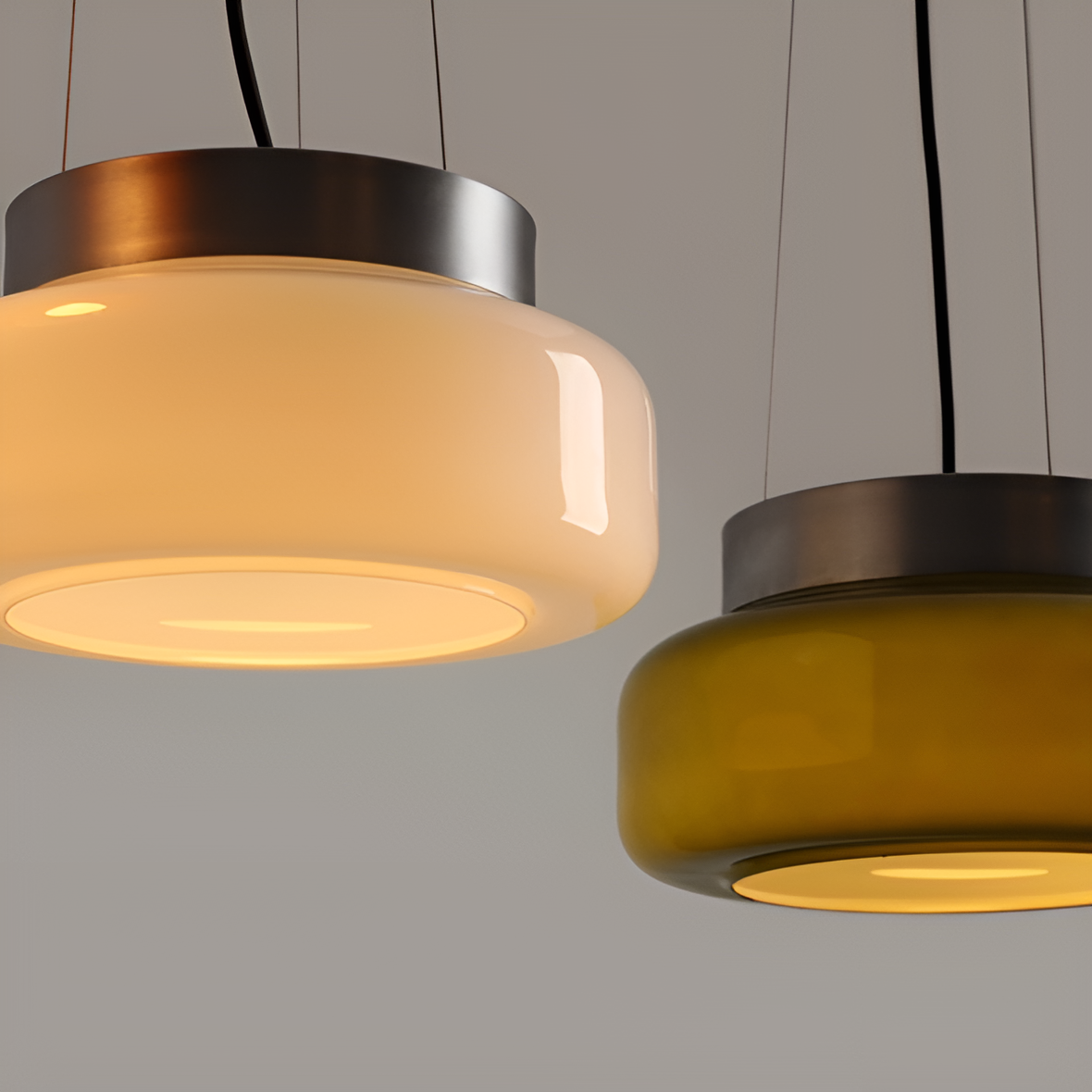 Lampa wisząca BONBON zielony – szkło