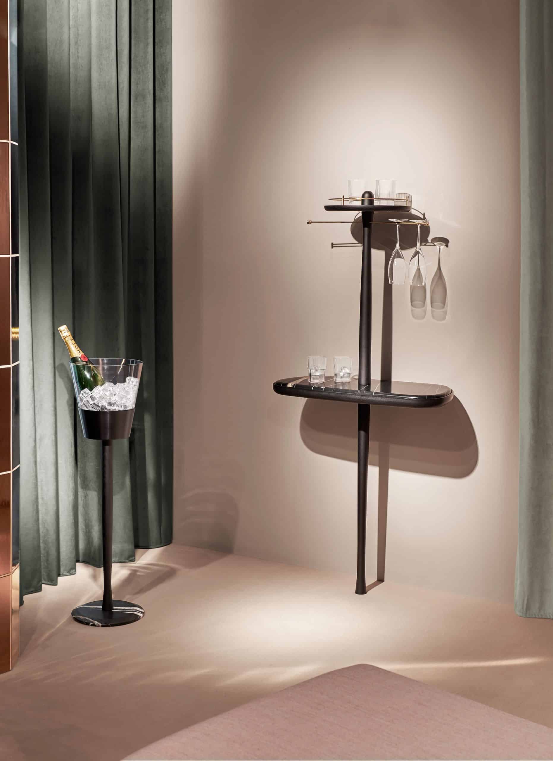 Chladnička CHAMPANERA grafitová