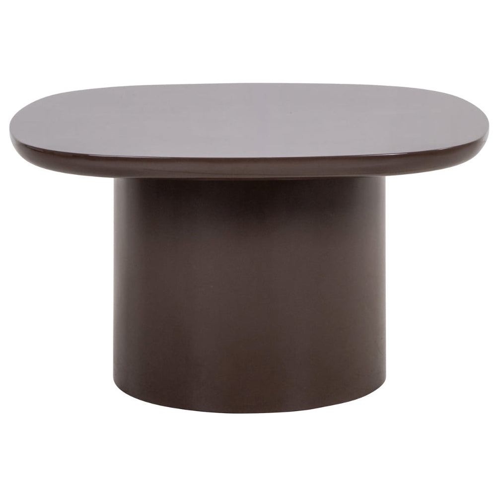 ALMUNDI Chocolate Side Table