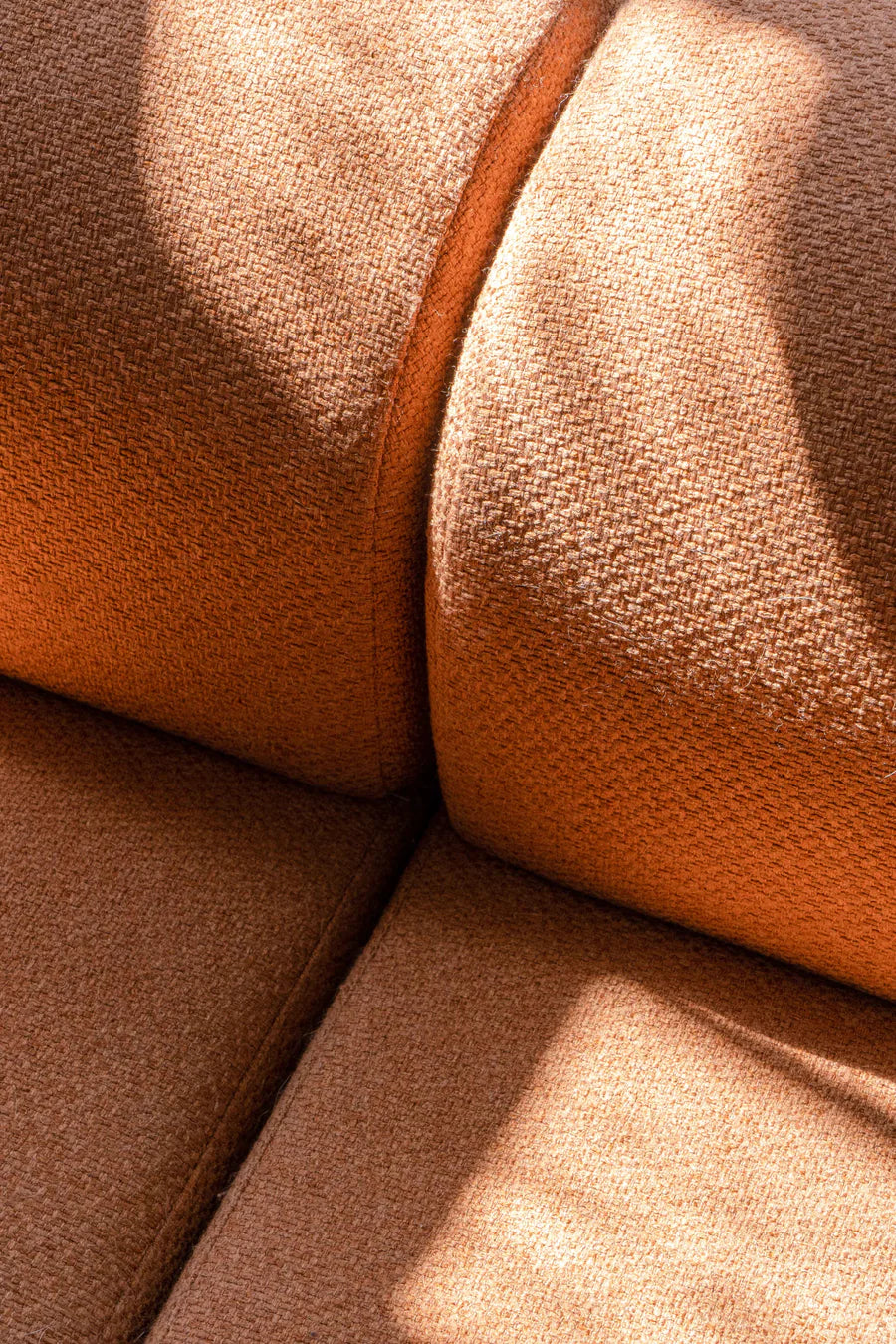 2-Seater Sofa TORI Brown Bouclé