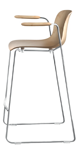 Hoker TROY z bukového dřeva