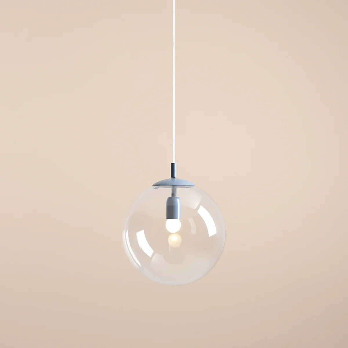 Závěsné svítidlo GLOBE modré