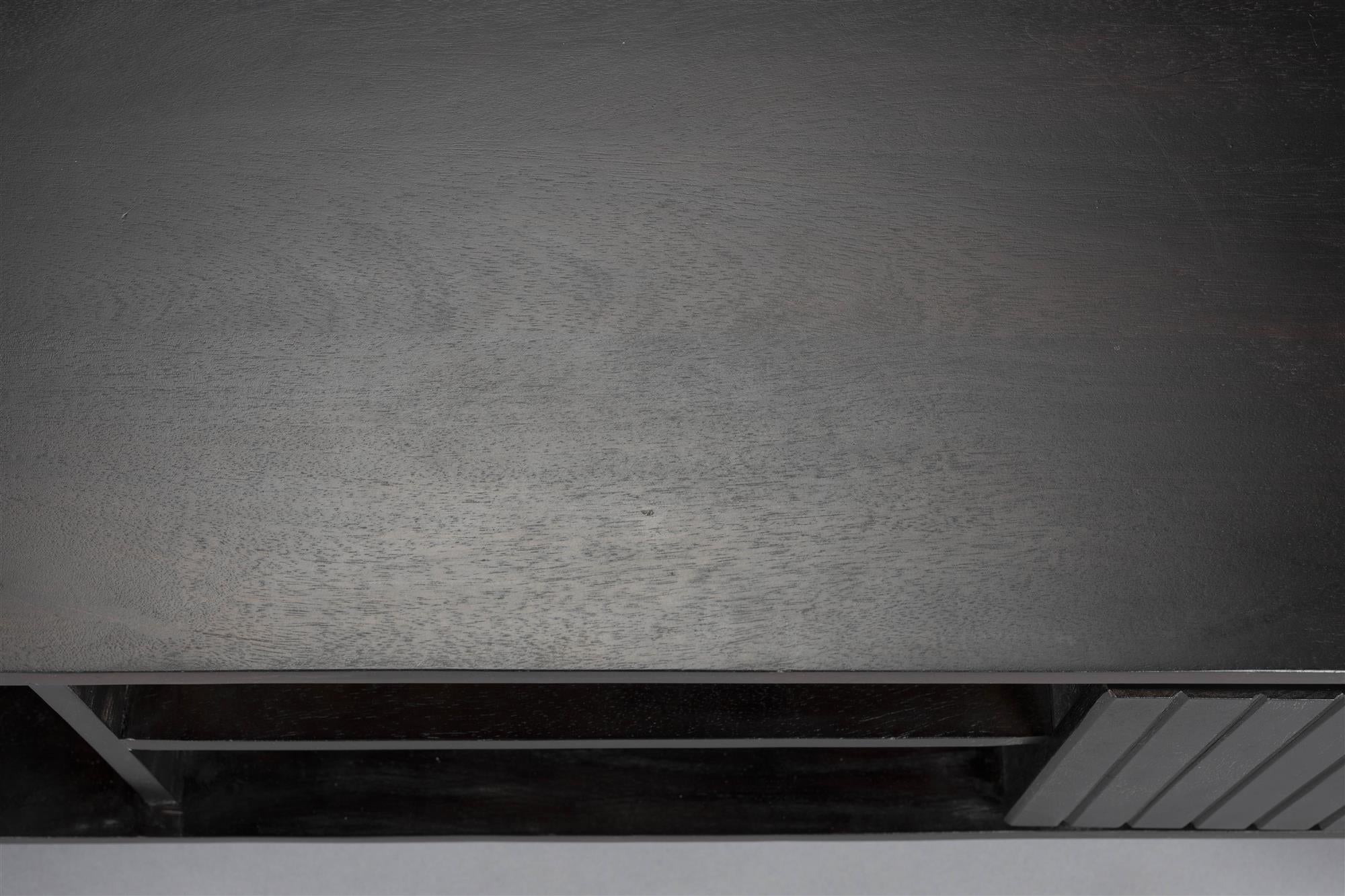 Komoda KENJI tmavě hnědé mango dřevo