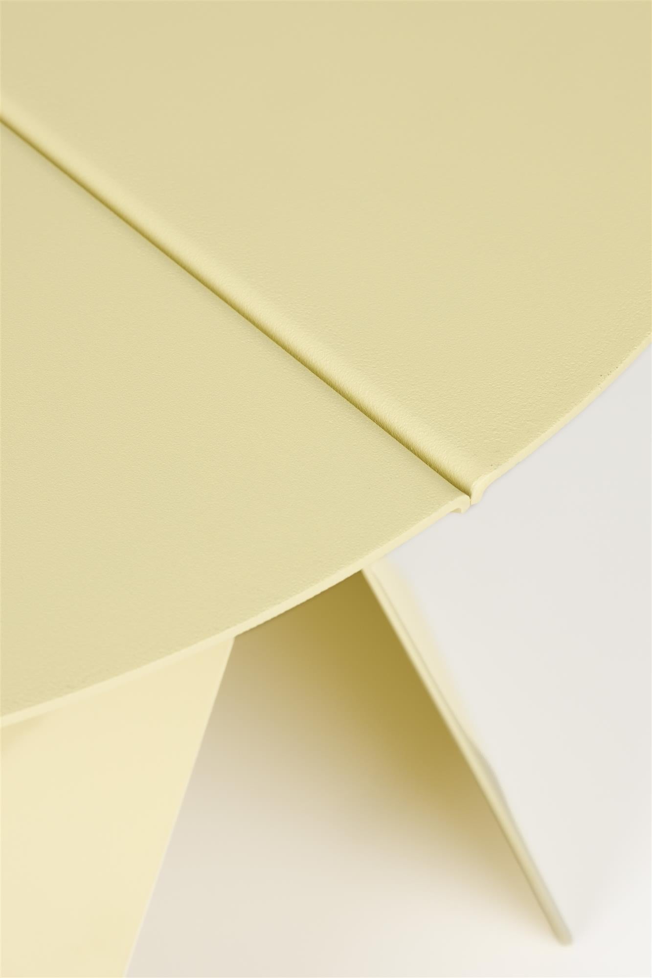 Boční stolek FOLDY žlutý