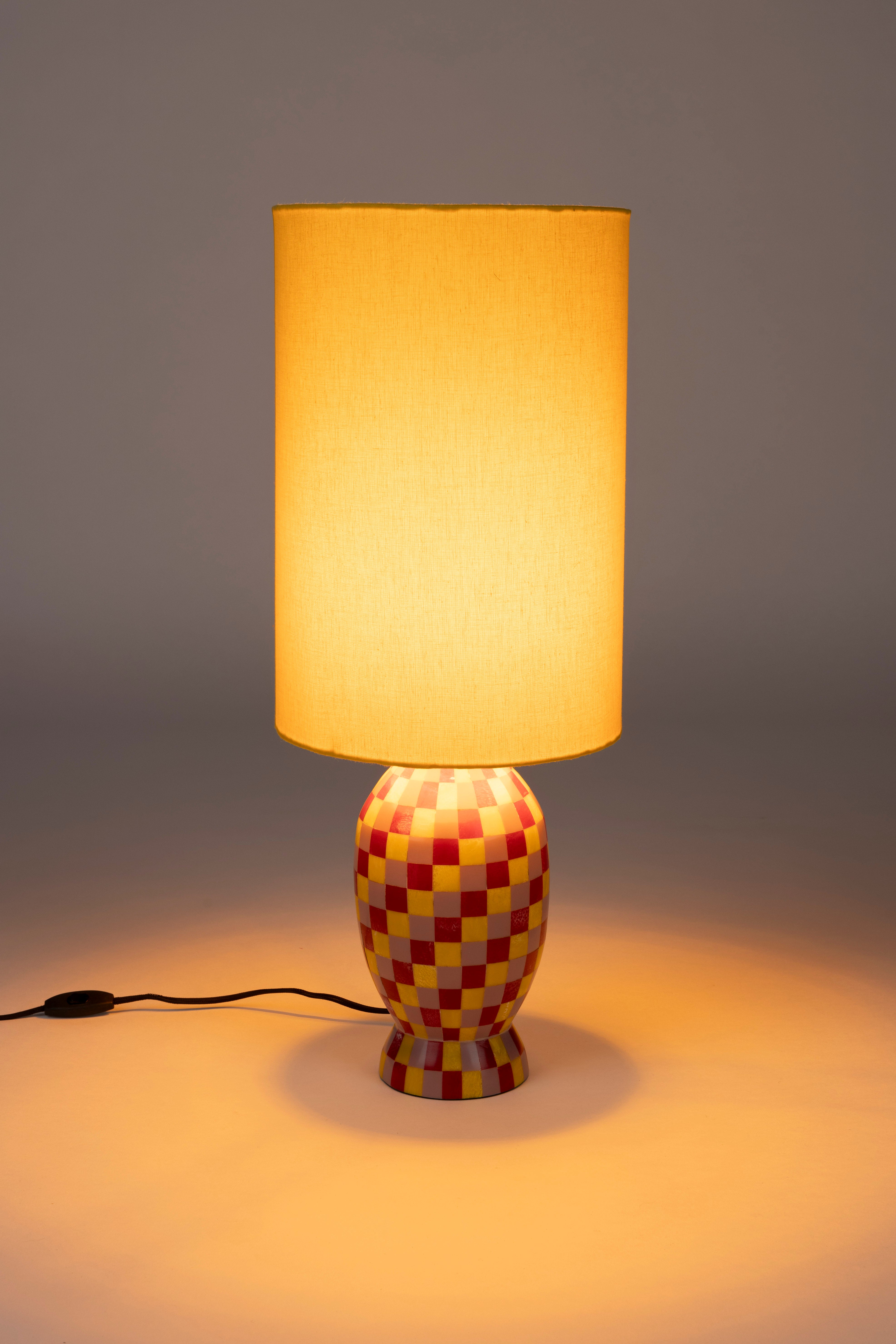 Table lamp DON'T BE AFRAID OF COLOUR yellow