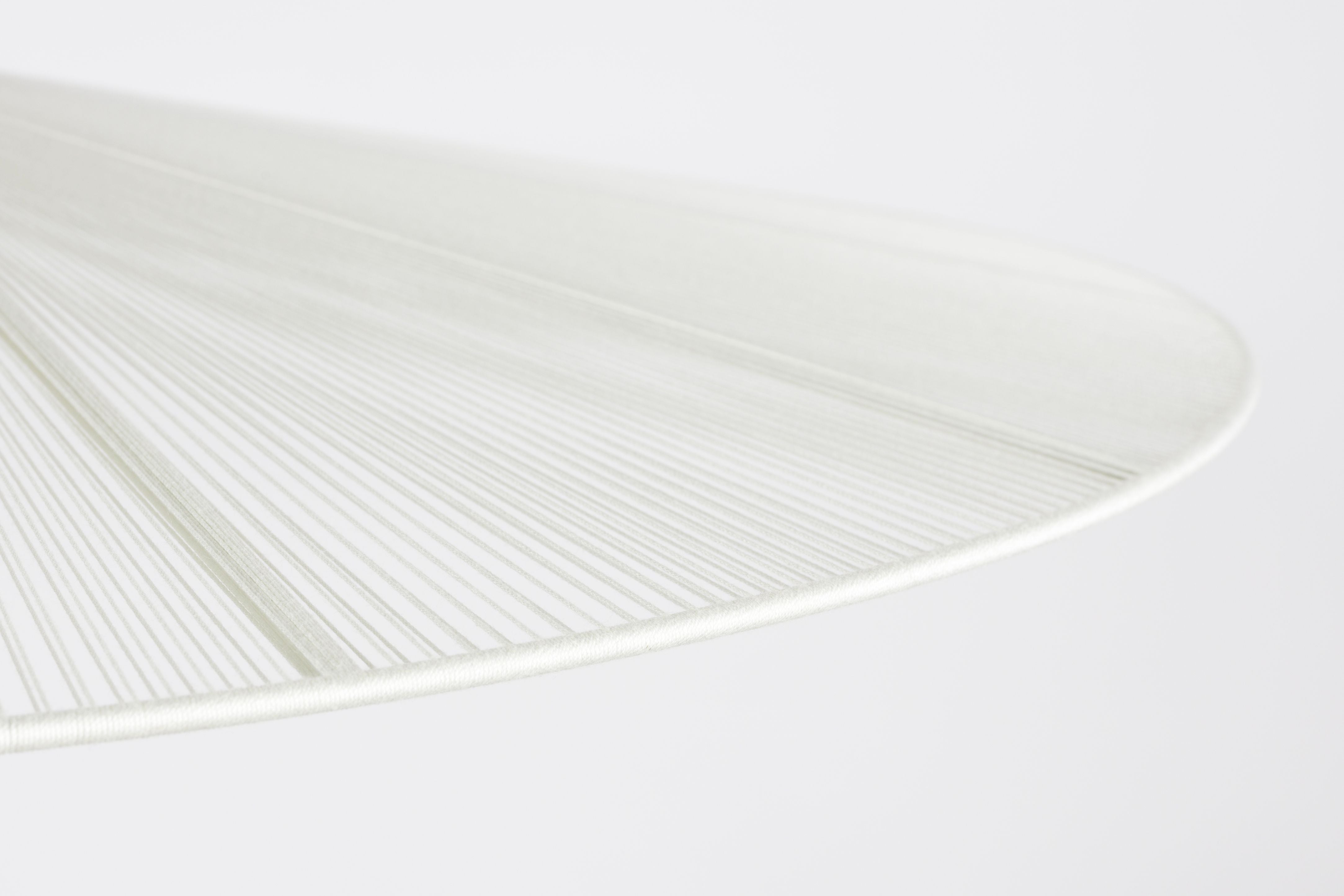 Závěsné svítidlo BELLE zlomená bílá