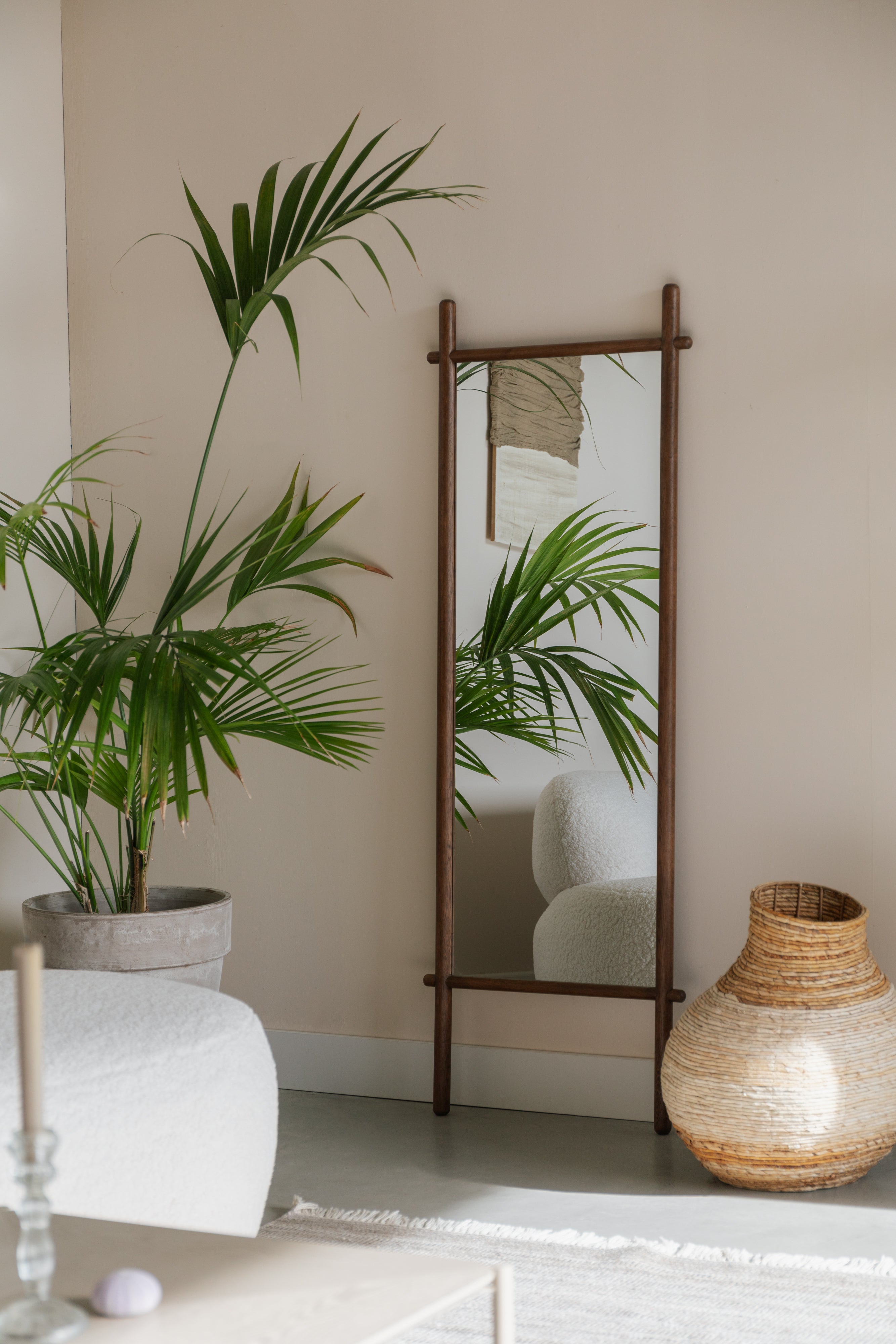 Lustr SOLENE tmavě hnědé dřevo