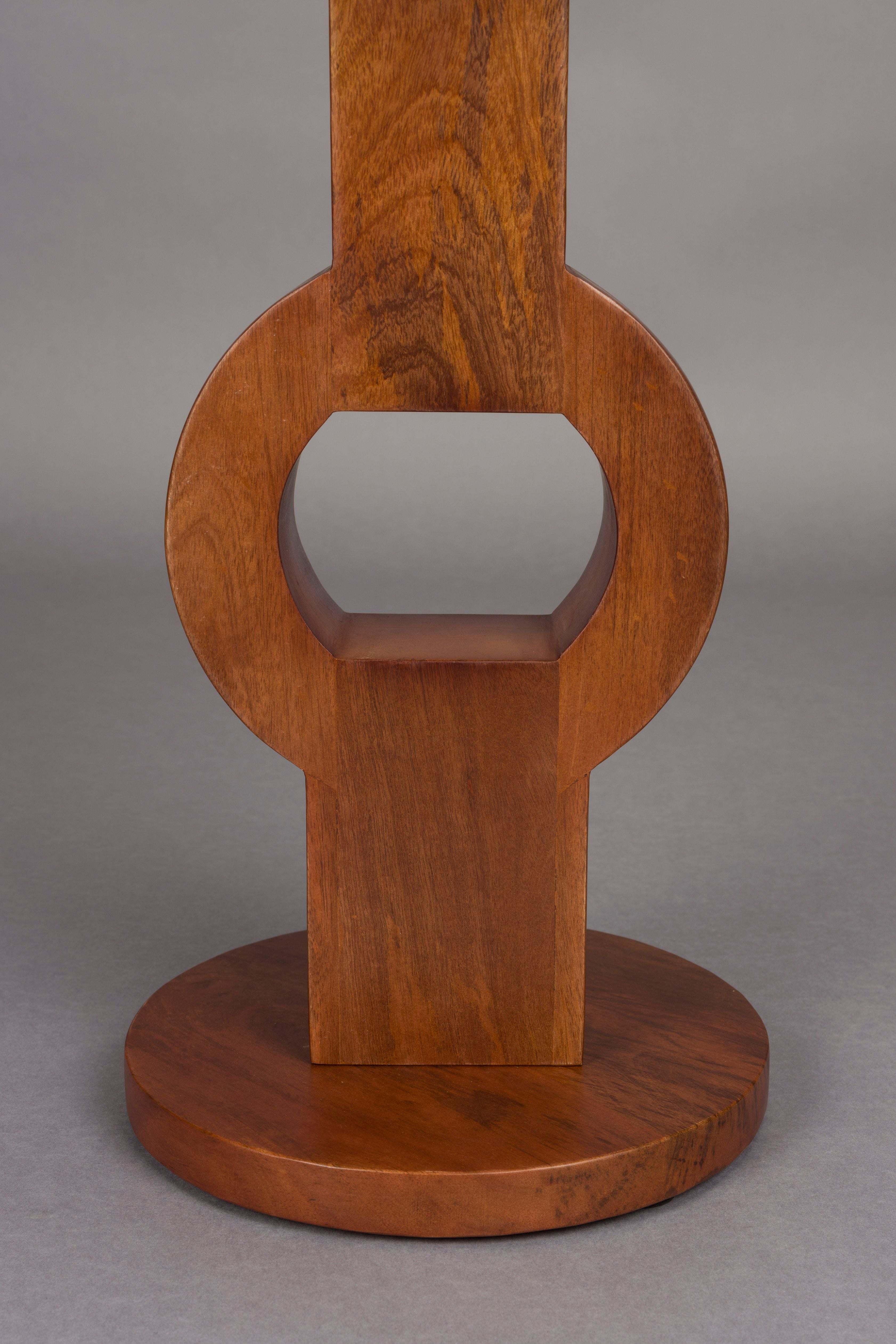 TONDO side table mango wood