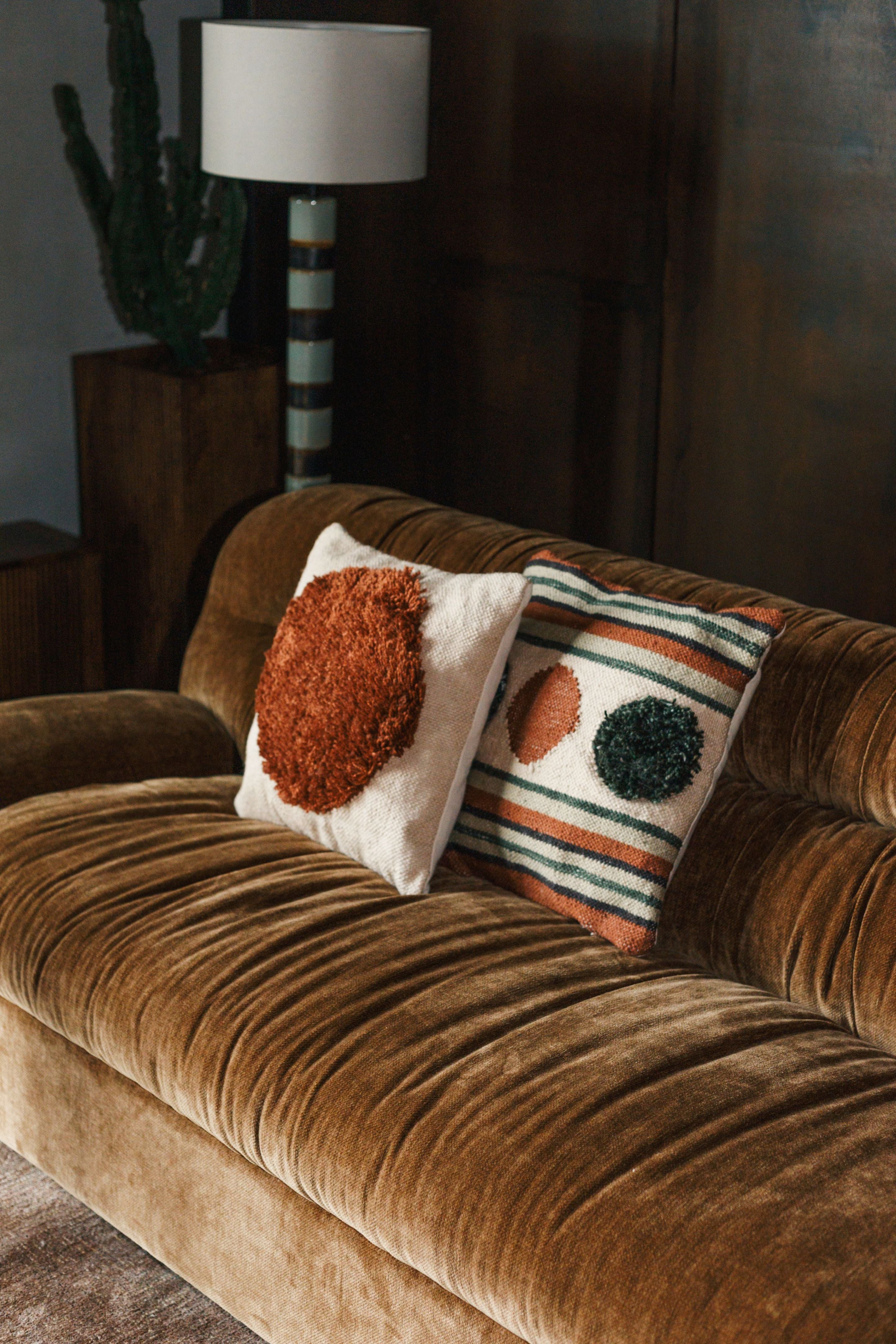 Pohovka DOUGLAS koniakový samet