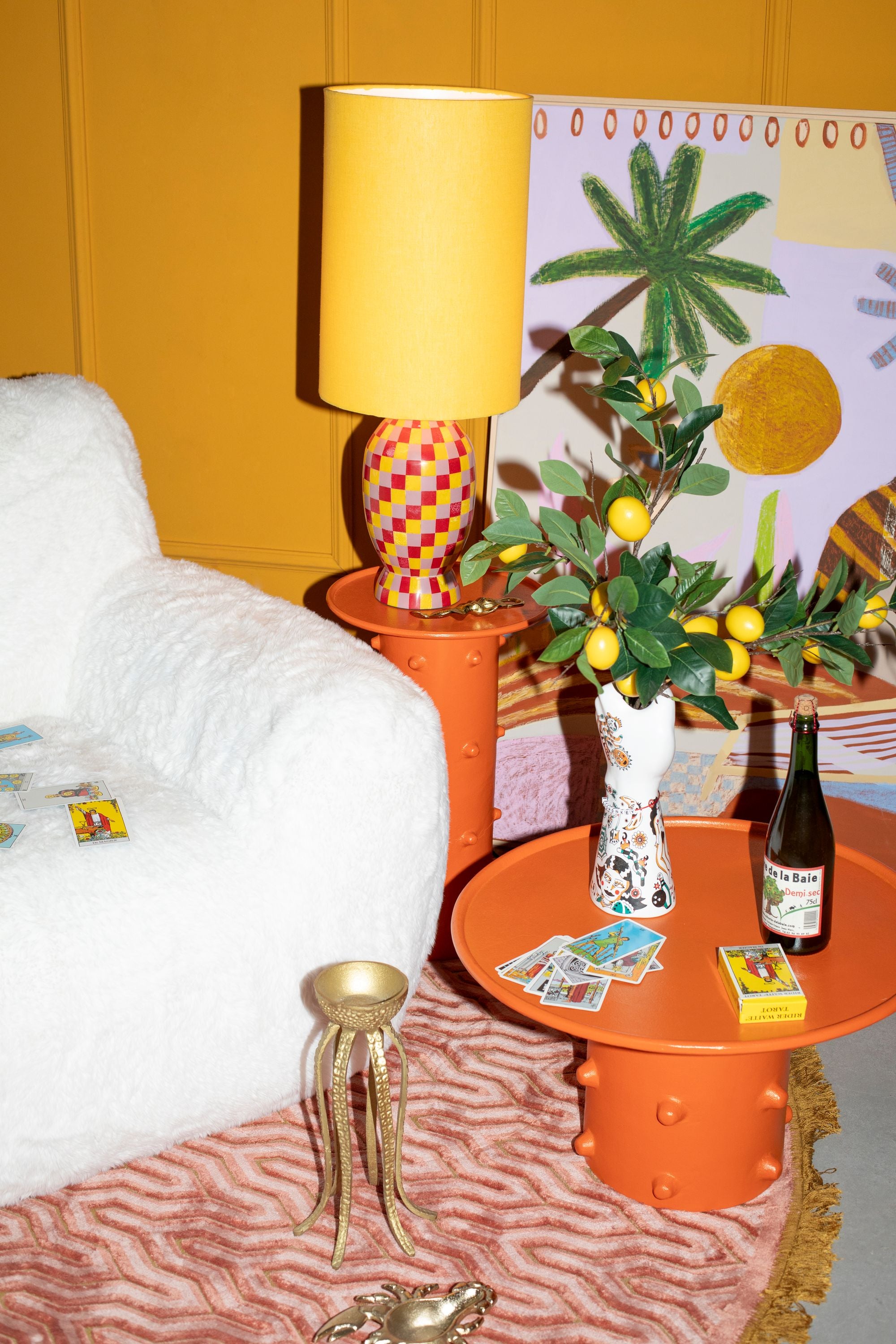 PINCH ME orange side table