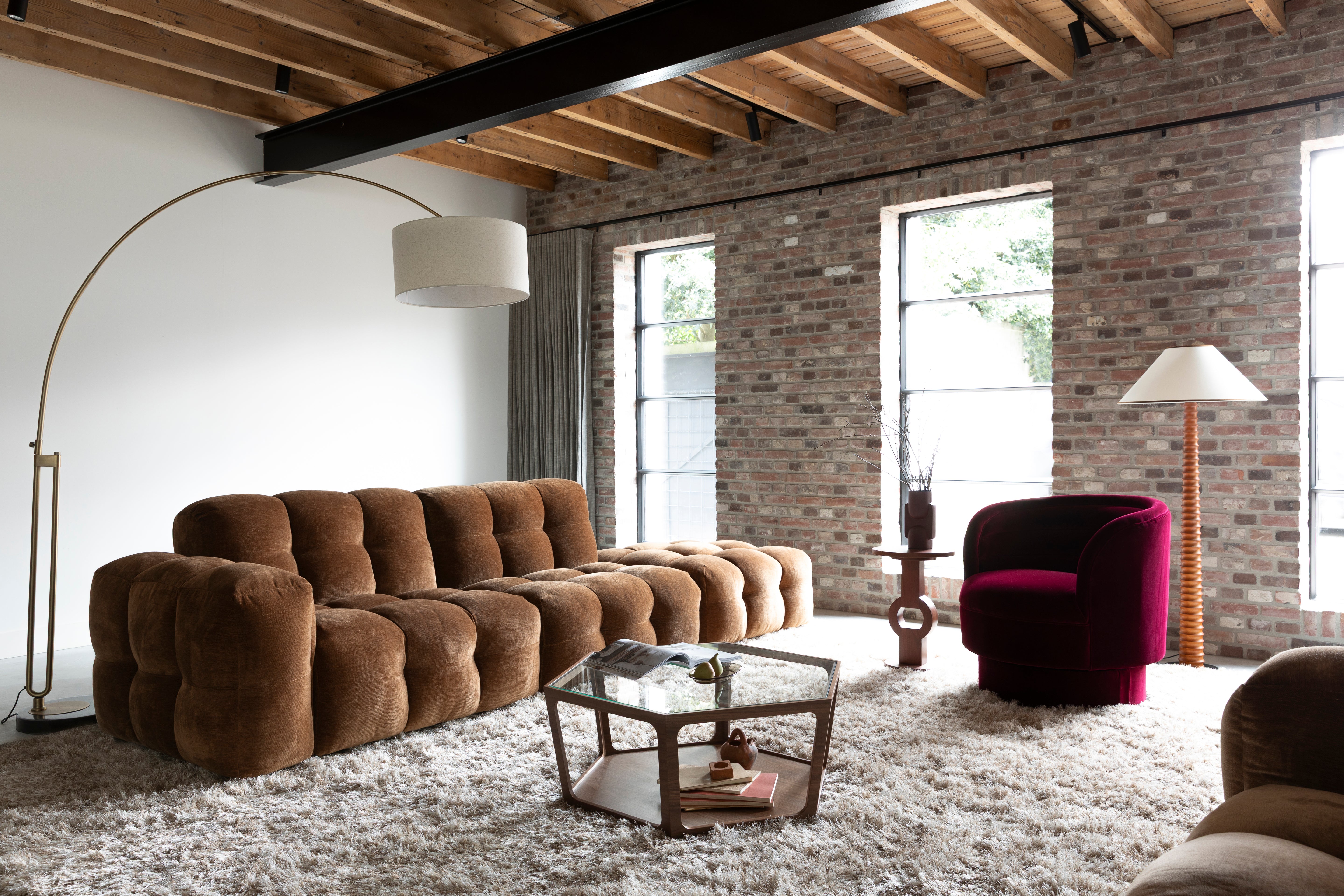 Fotel obrotowy DOROTHY ciemna fuksja