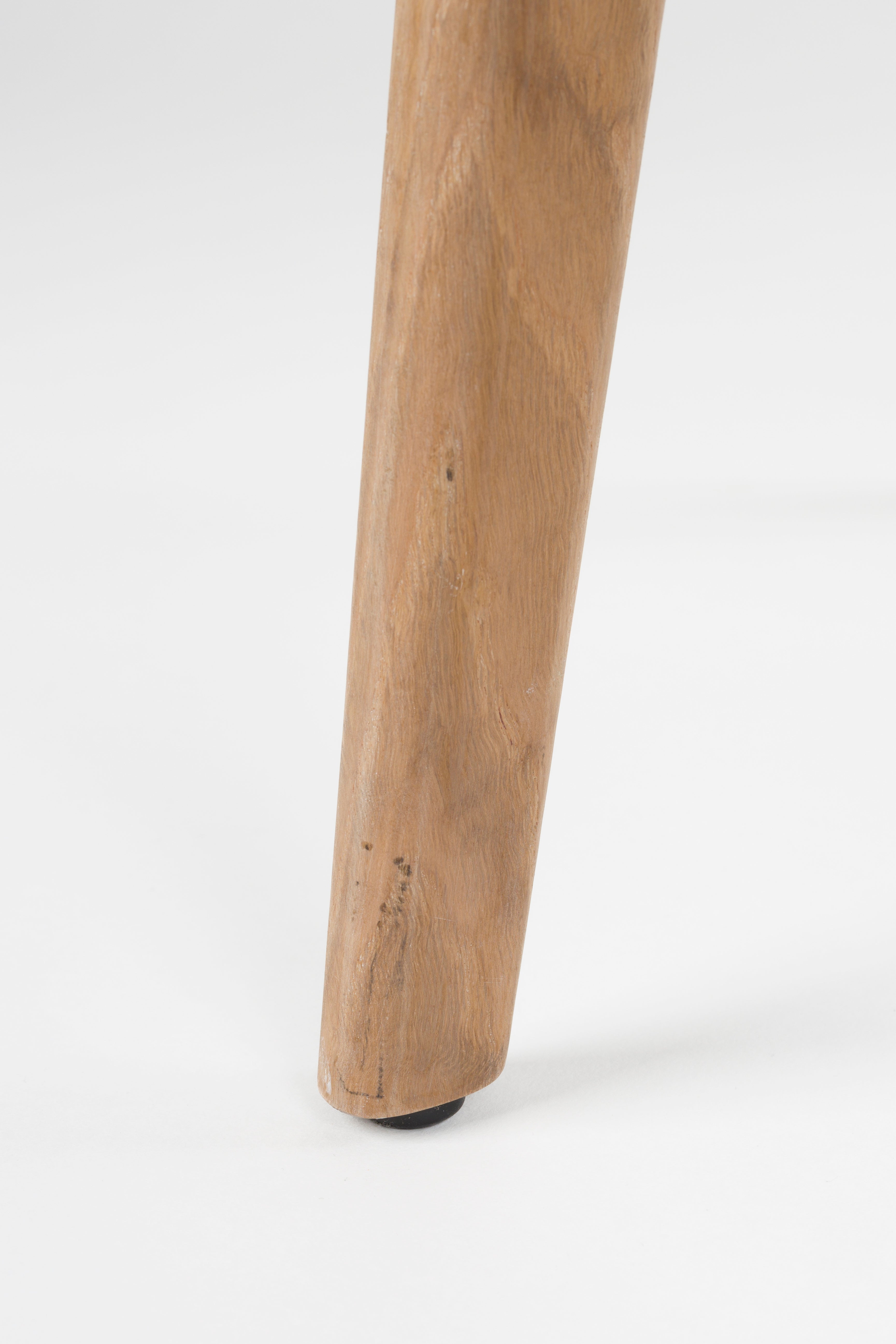 LOUA chair white with wooden base