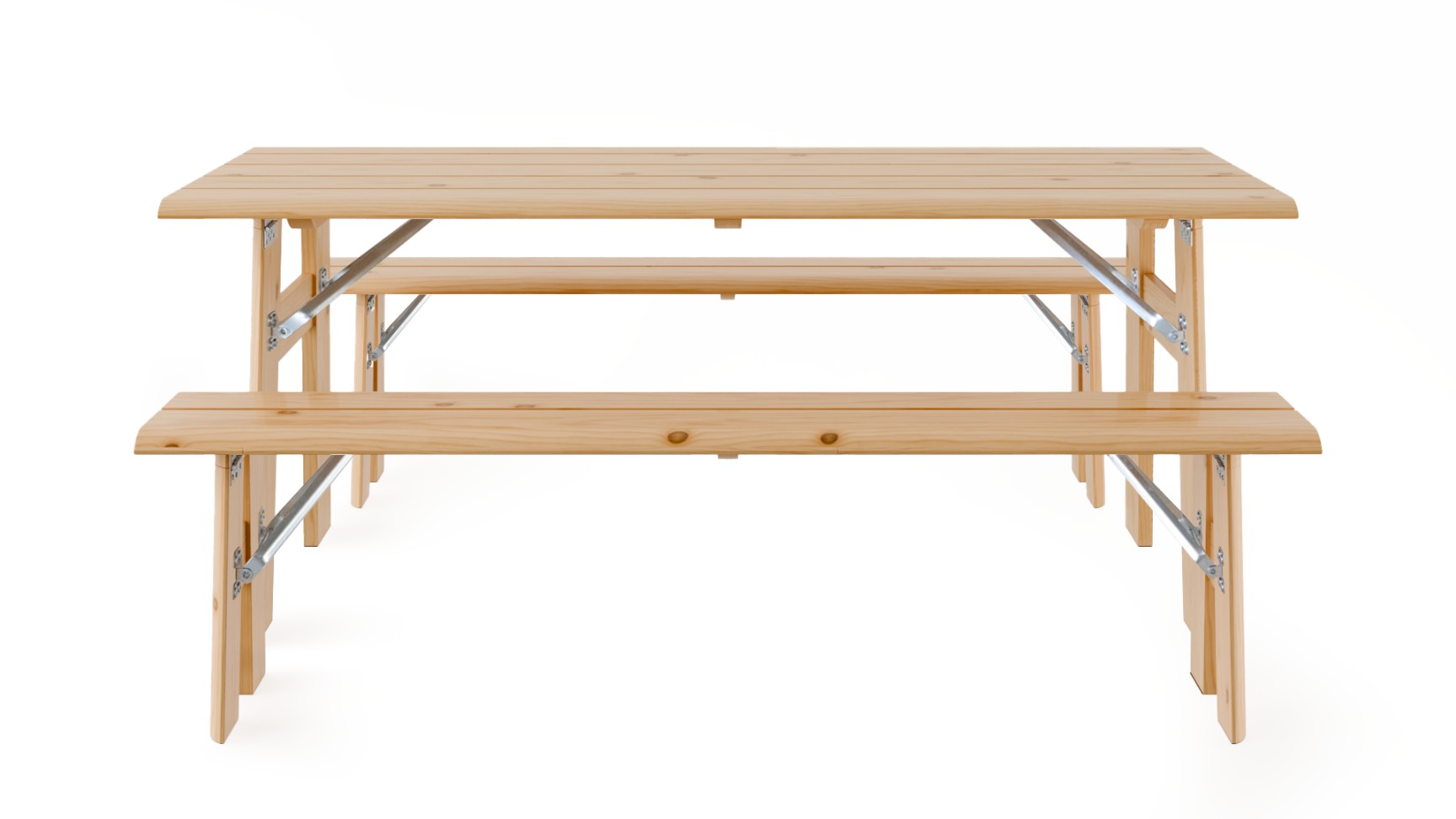 AVENUE garden bench pine wood