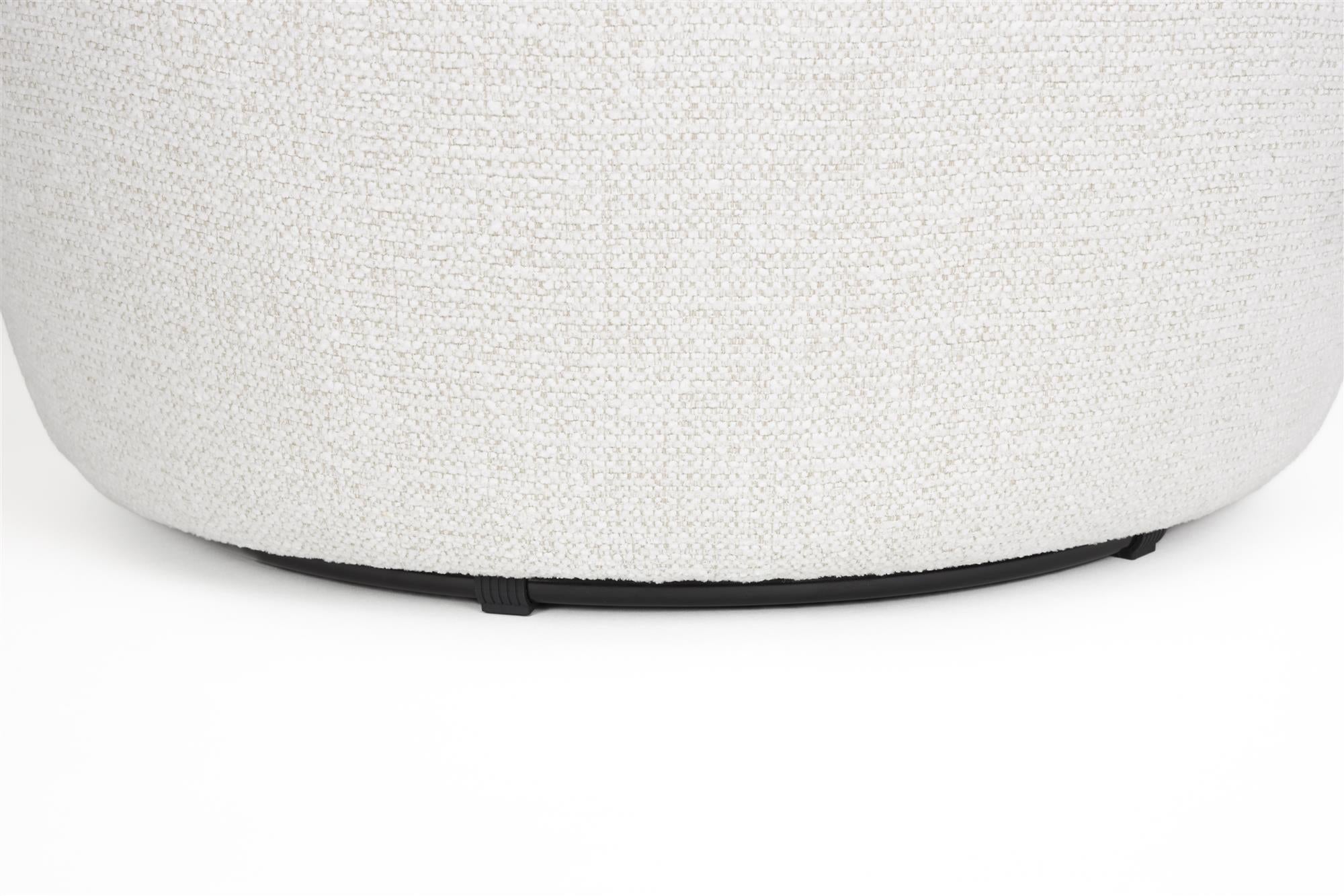 Fotel VELVORO biały