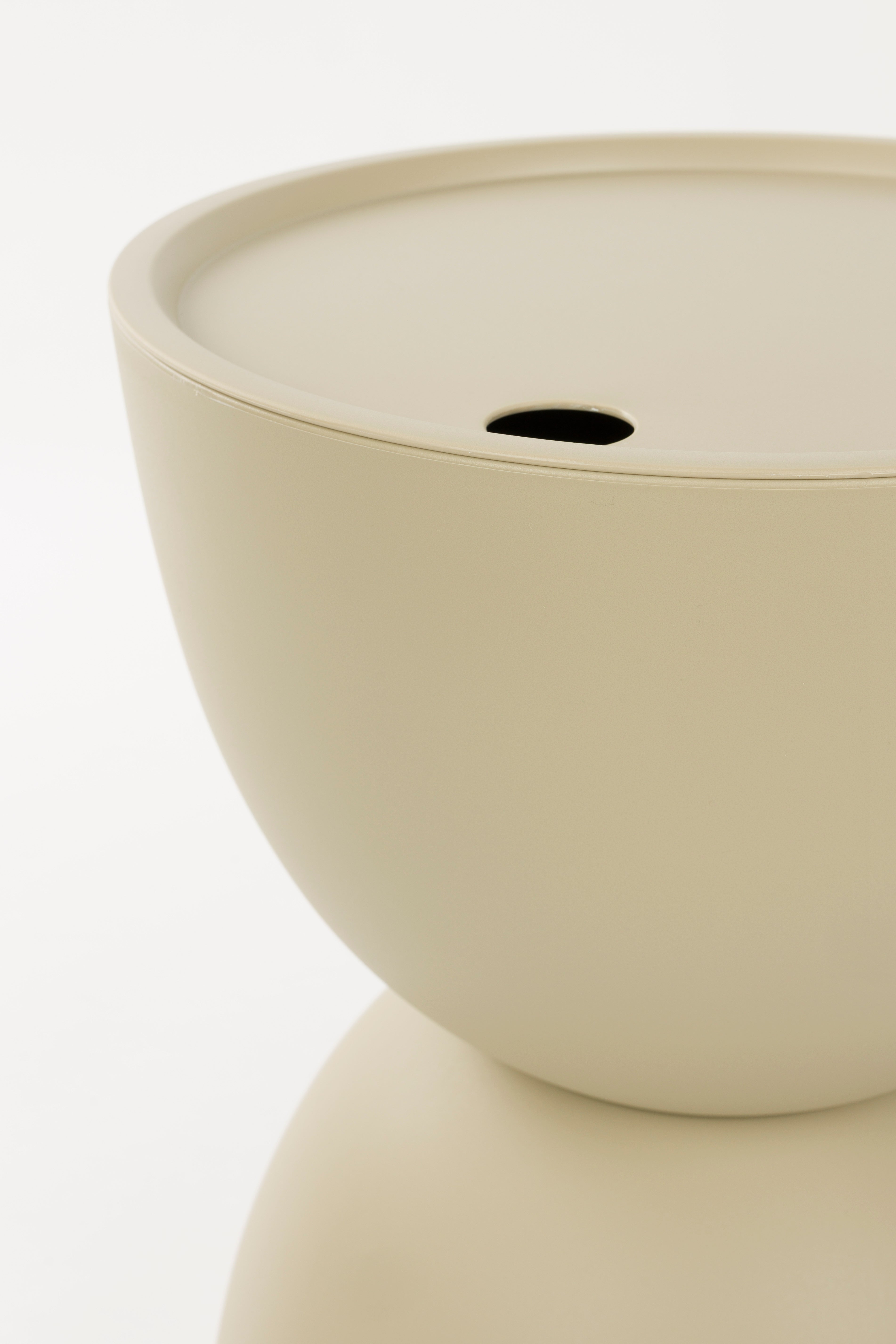 Zahradní stolek se schovkou MARA béžový