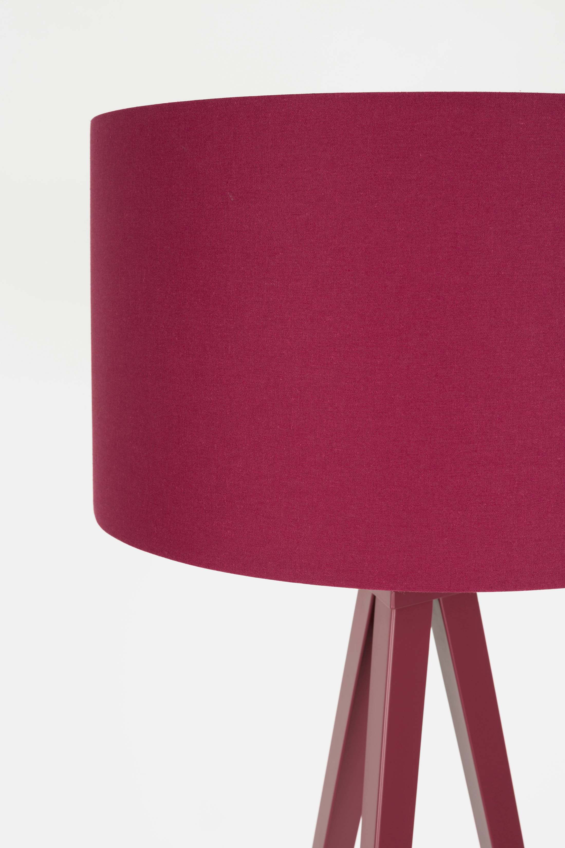 Stojací lampa TRIPOD červený trojnožka