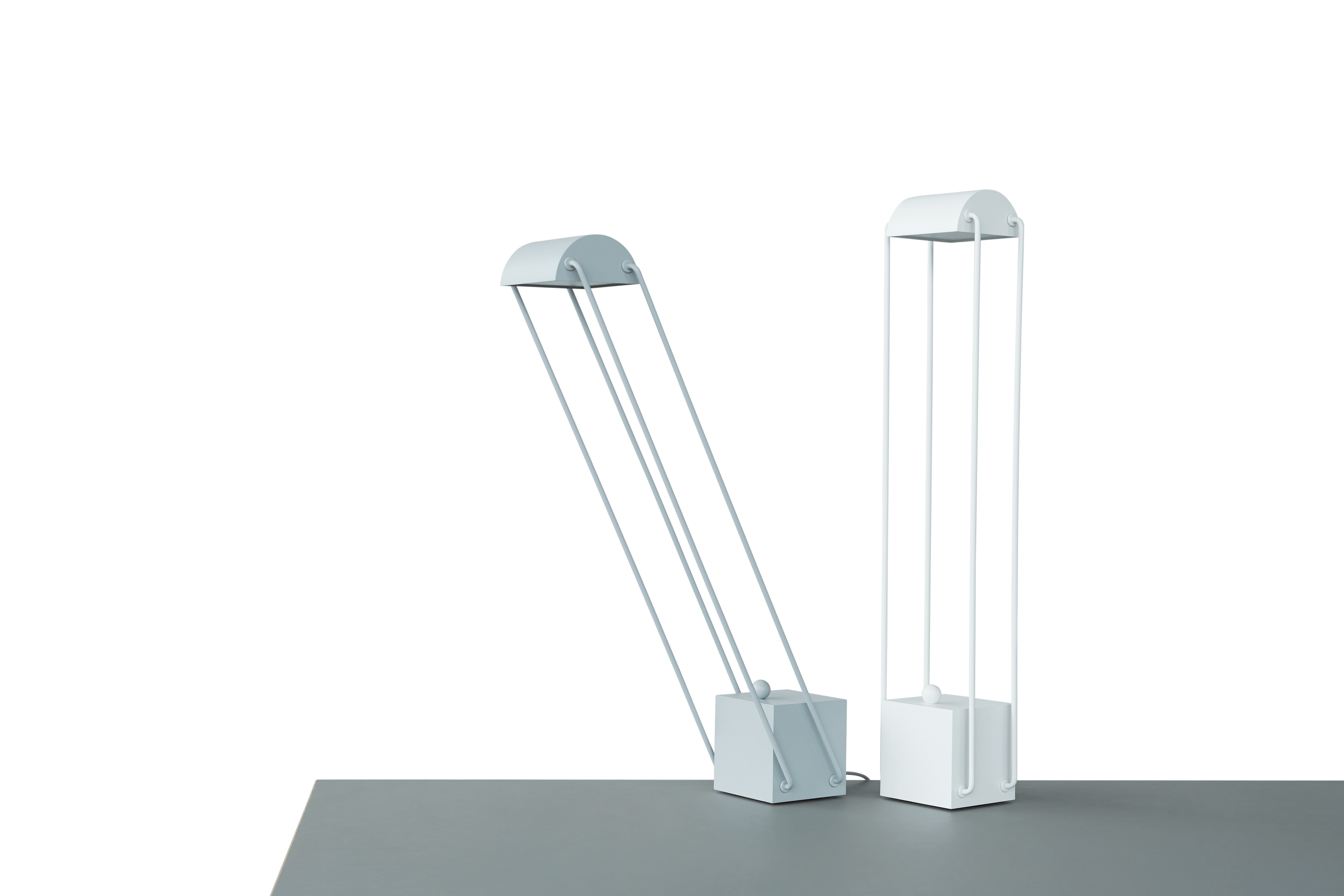 Stolní lampa TOKIO šedá