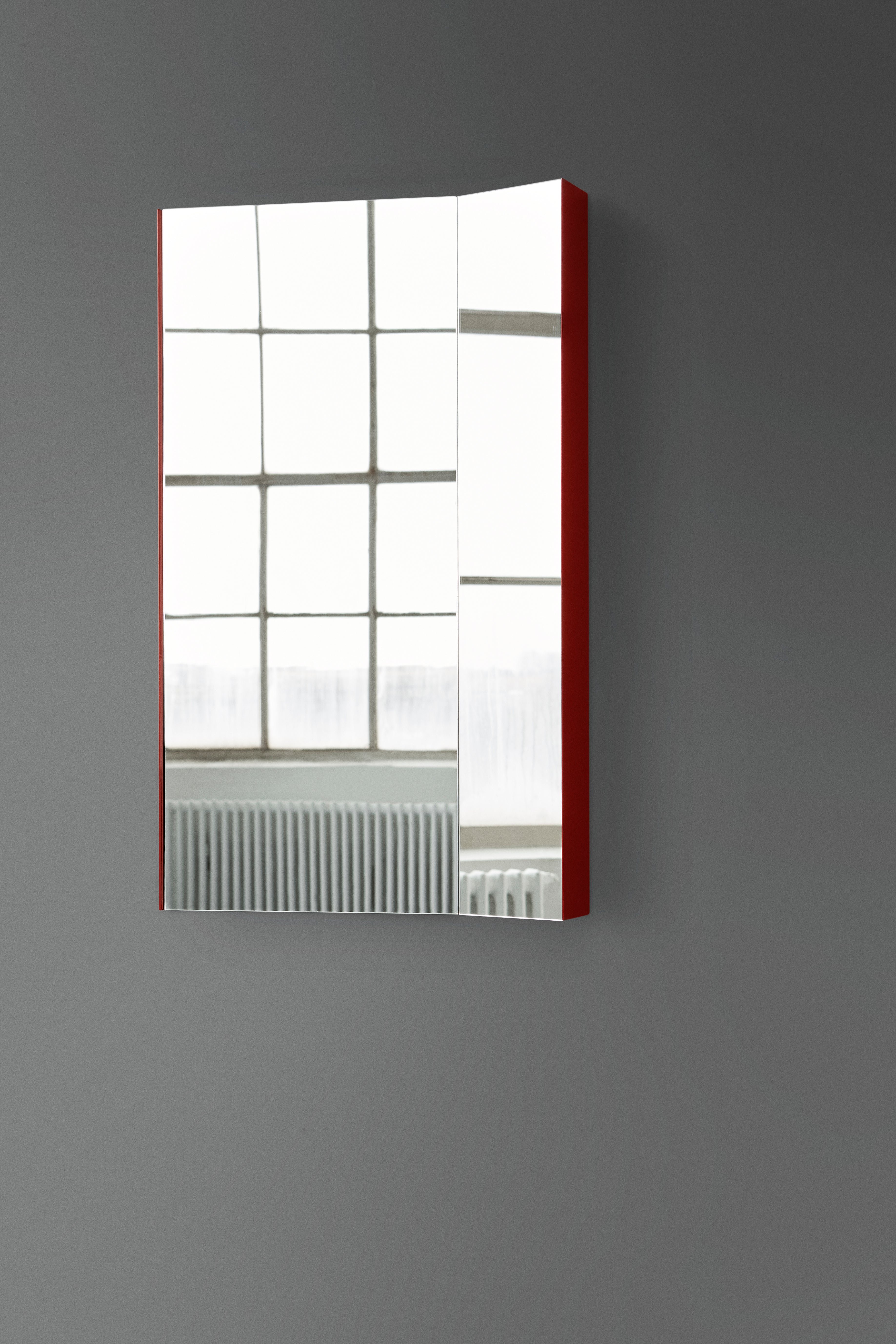 MIMESIS Red Wall Mirror