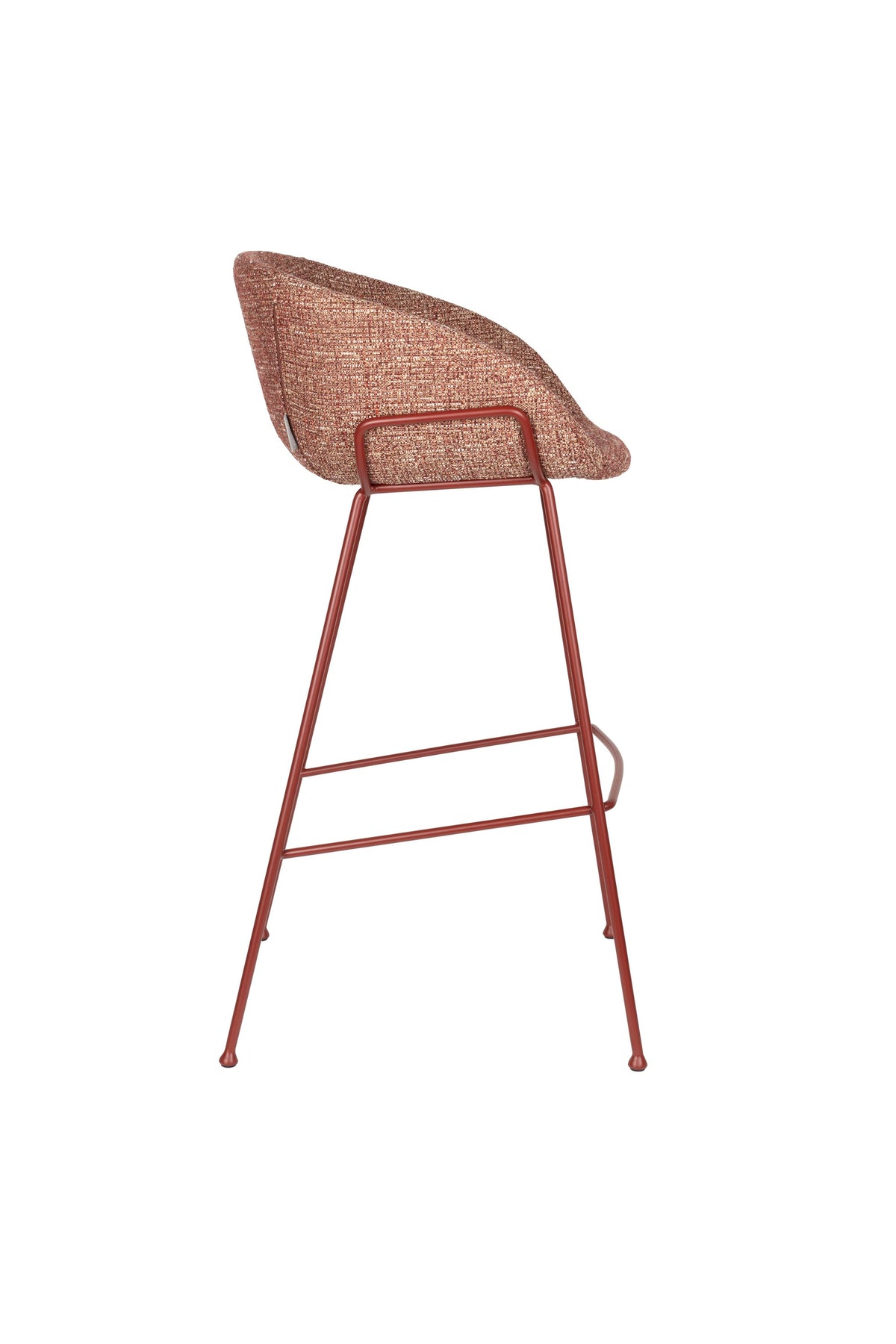 Hoker BARSTOOL FESTON czerwony – ujęcie 8
