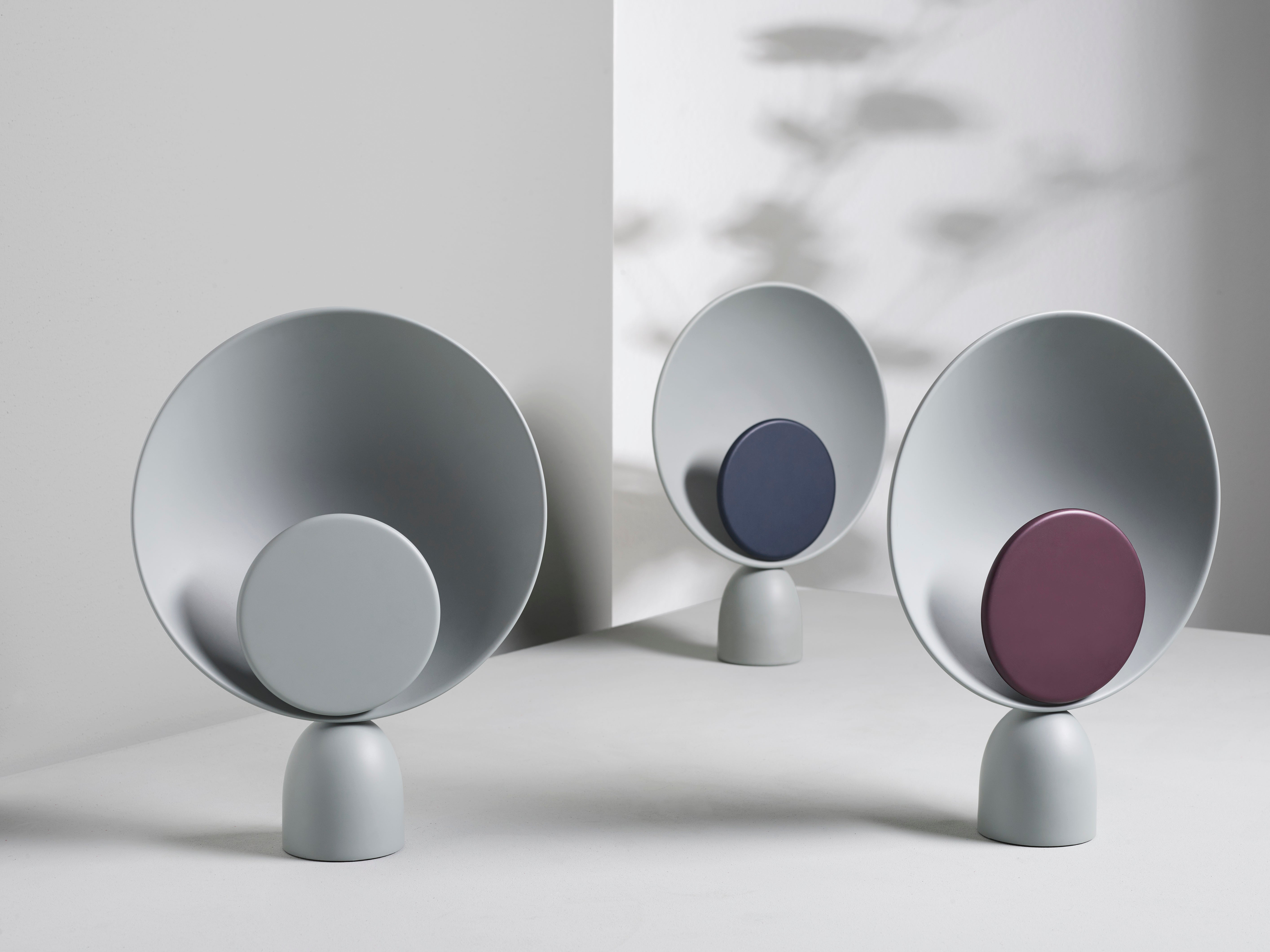 Stolní lampa BLOOPER modrá s fialovou