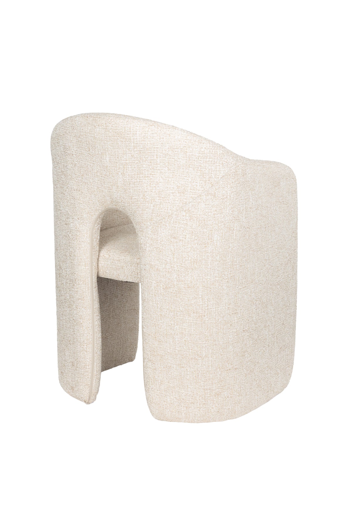Beige křeslo CONTOUR