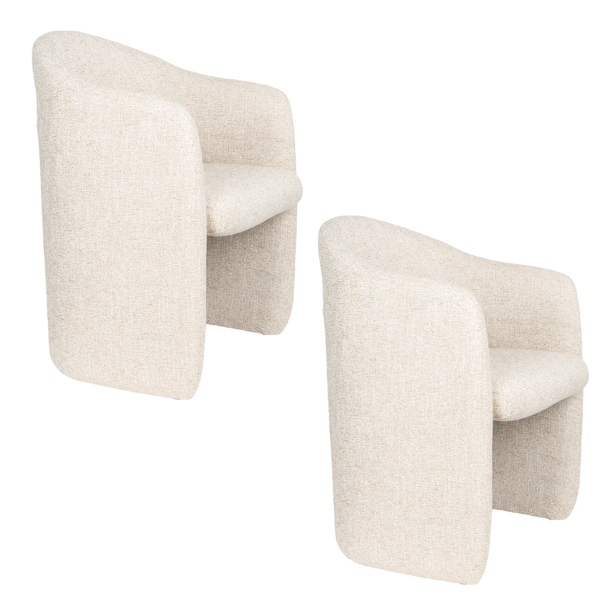 Beige křeslo CONTOUR