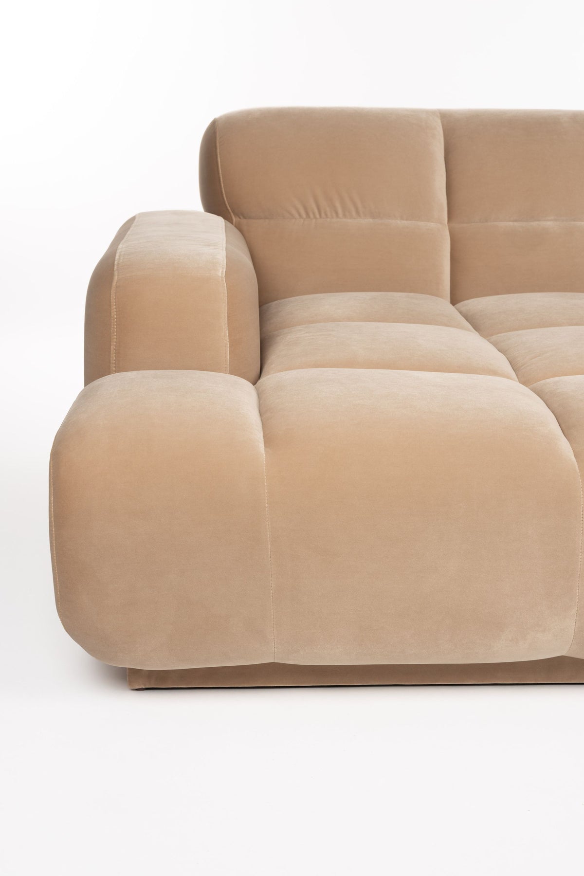Sofa 6-osobowa HAZEL beżowy lewostronny – ujęcie 5