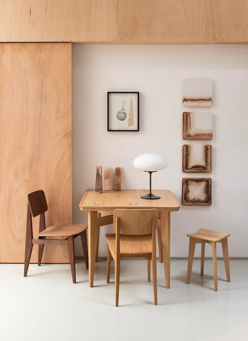 Krzesło C-CHAIR czarne drewno dębowe