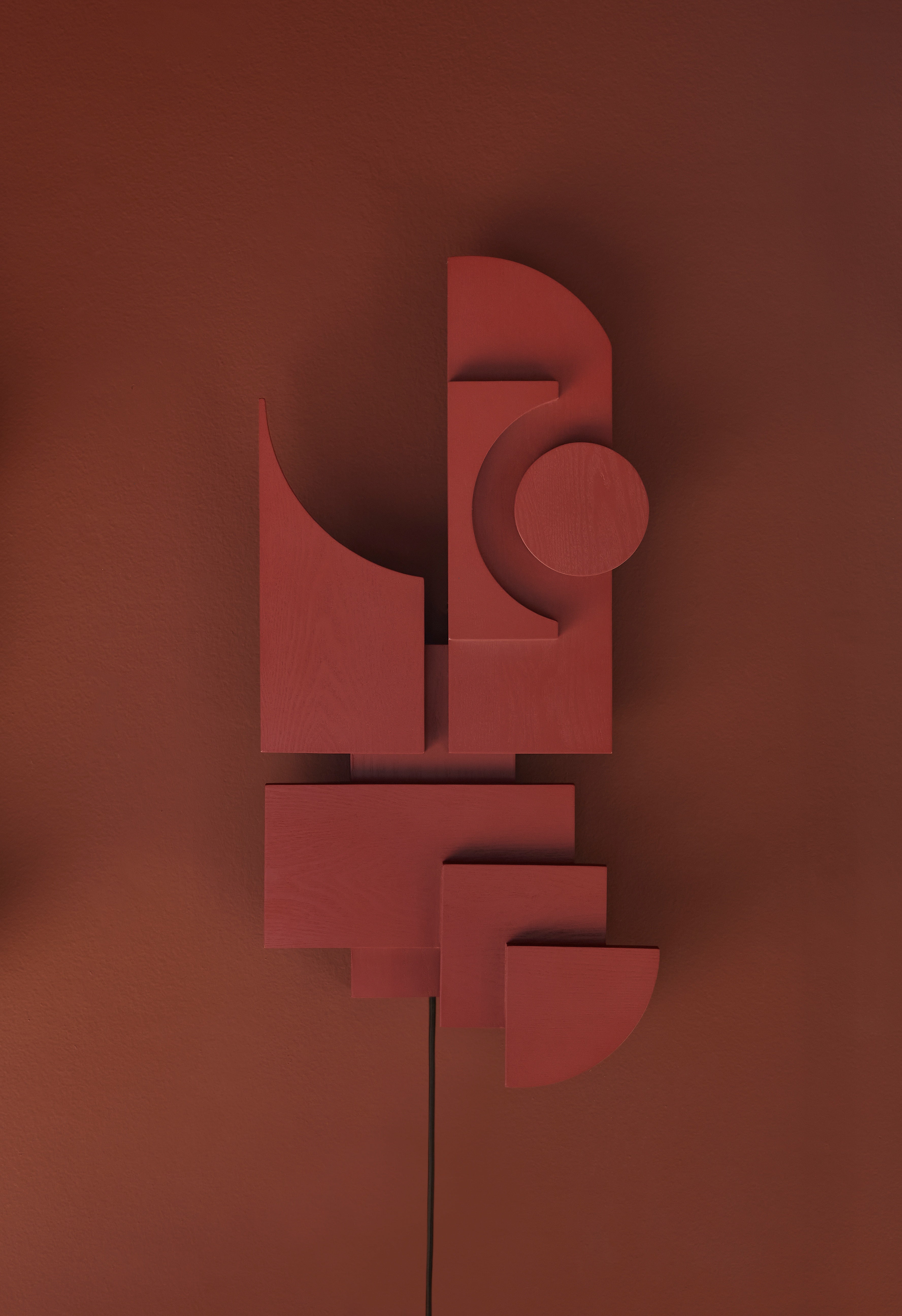 TOTEM DECO wall lamp red