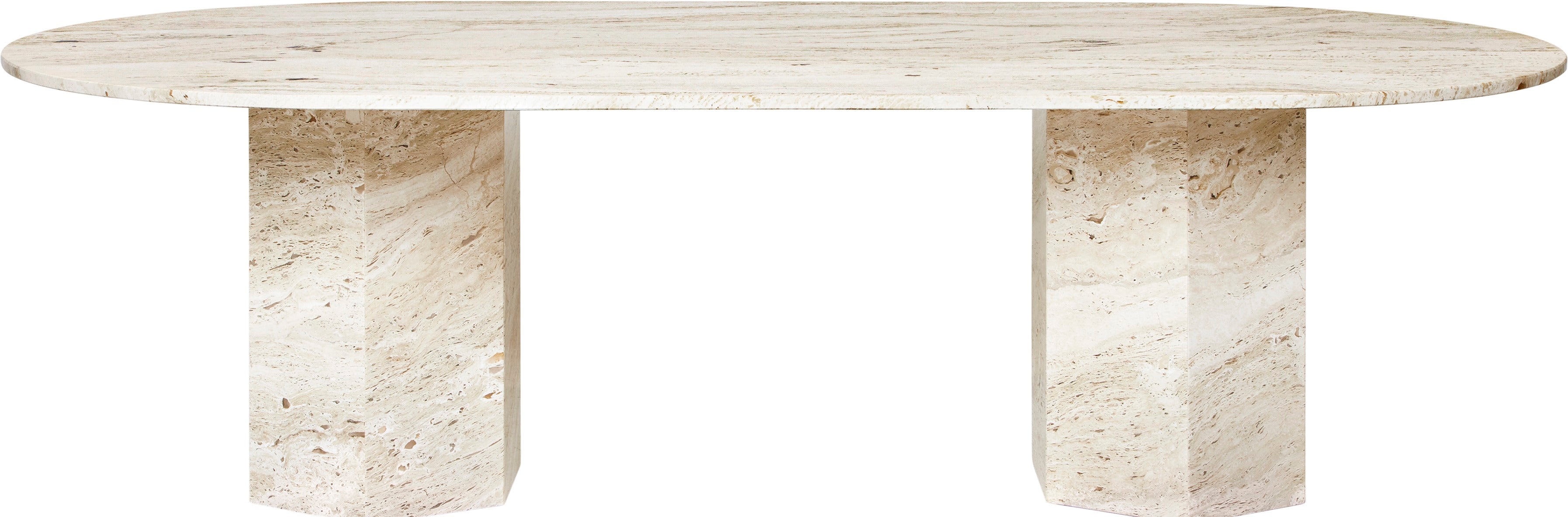 Stůl EPIC krémový travertin