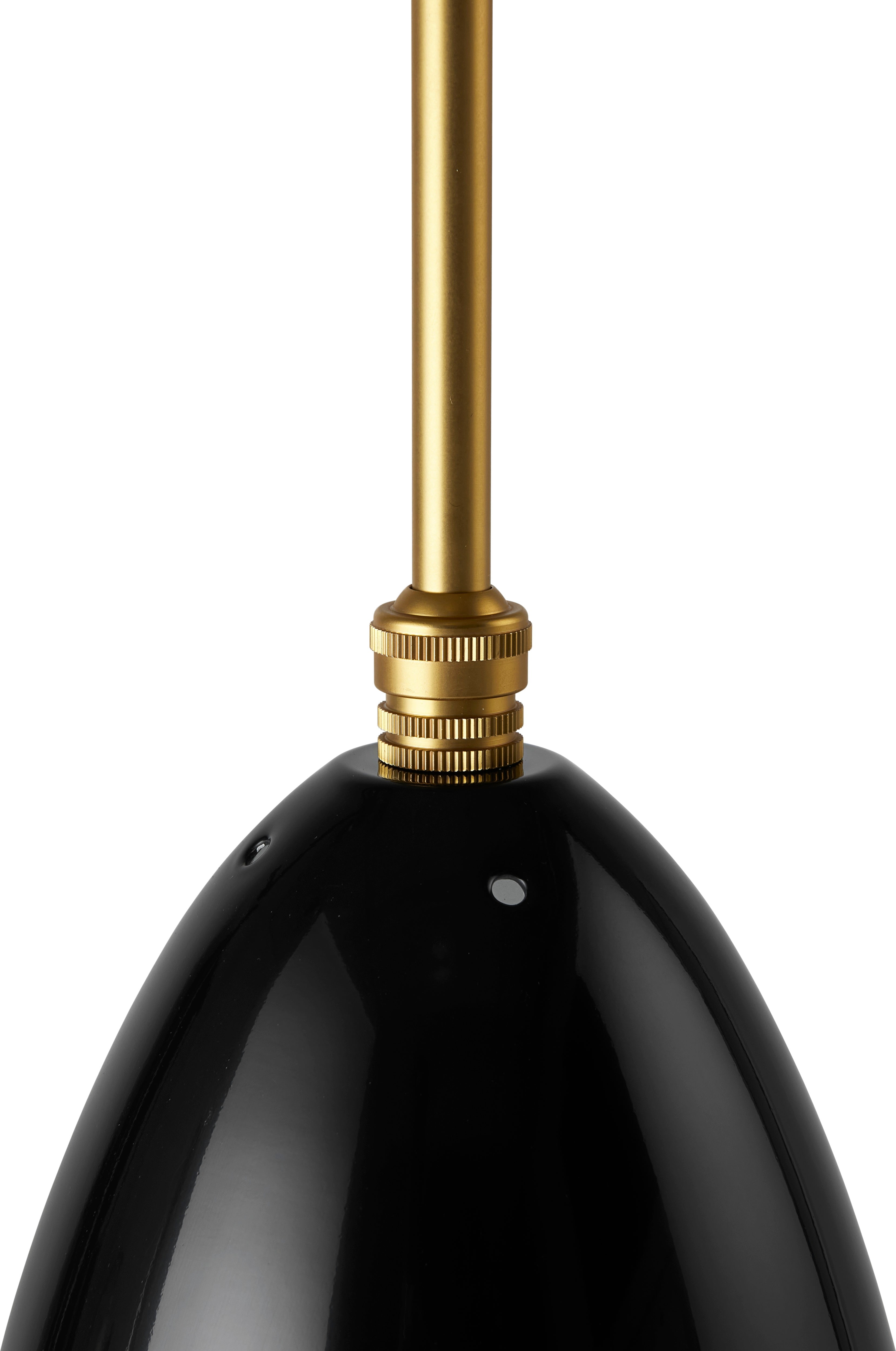 GRÄSHOPPA Black Glossy Pendant Lamp