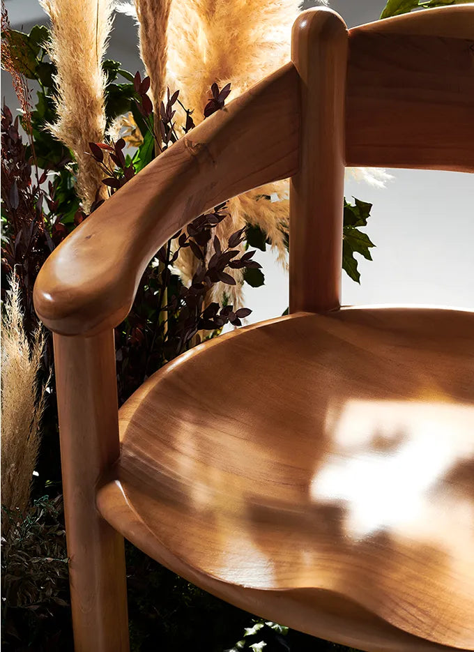 Křeslo s opěrkami DAUMILLER černé borovicové dřevo