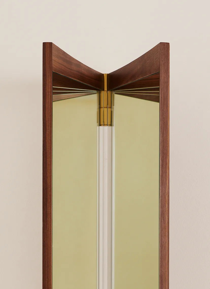 VANITY brown mirror