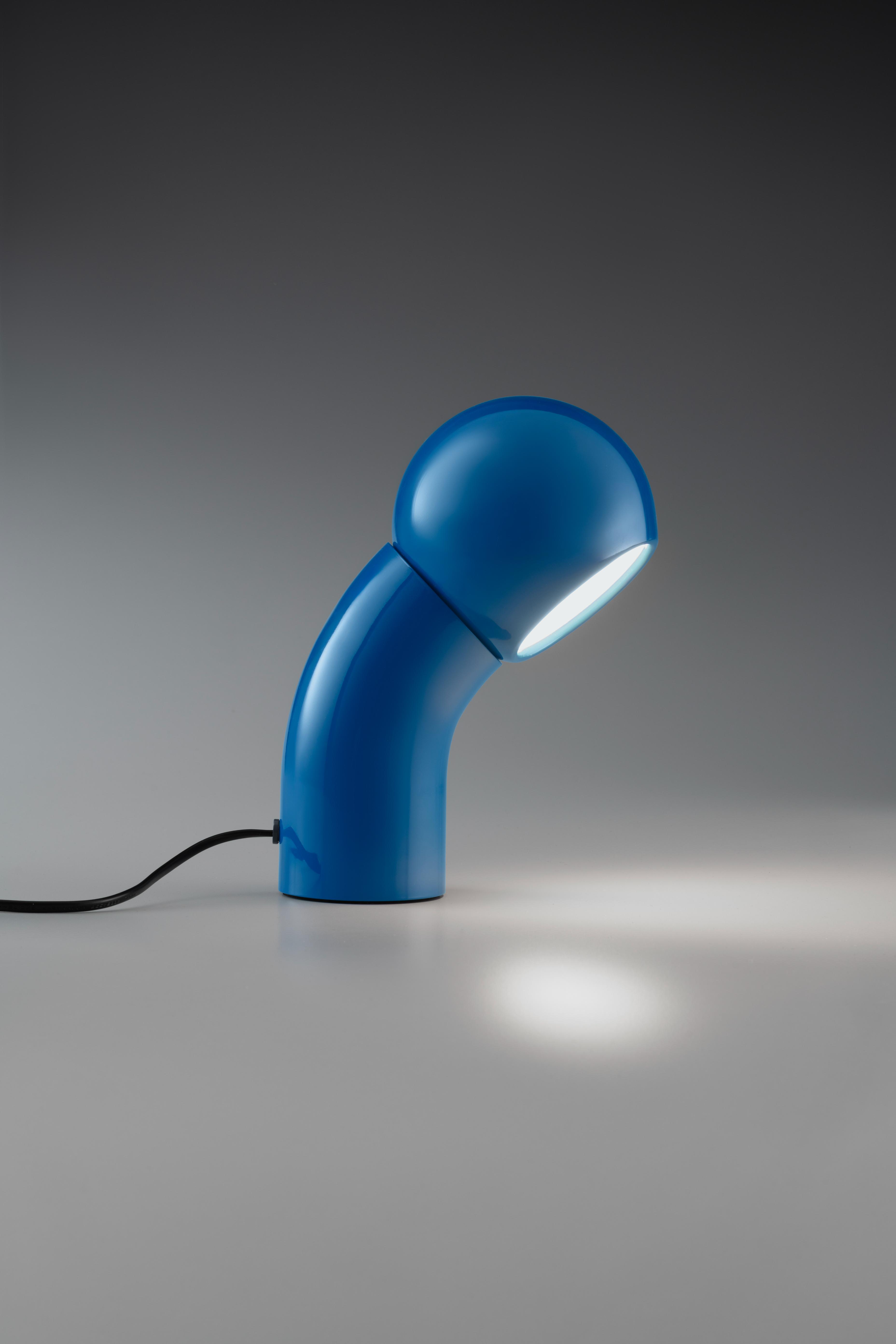 Lampa stołowa PALLINO połyskujący czerwony