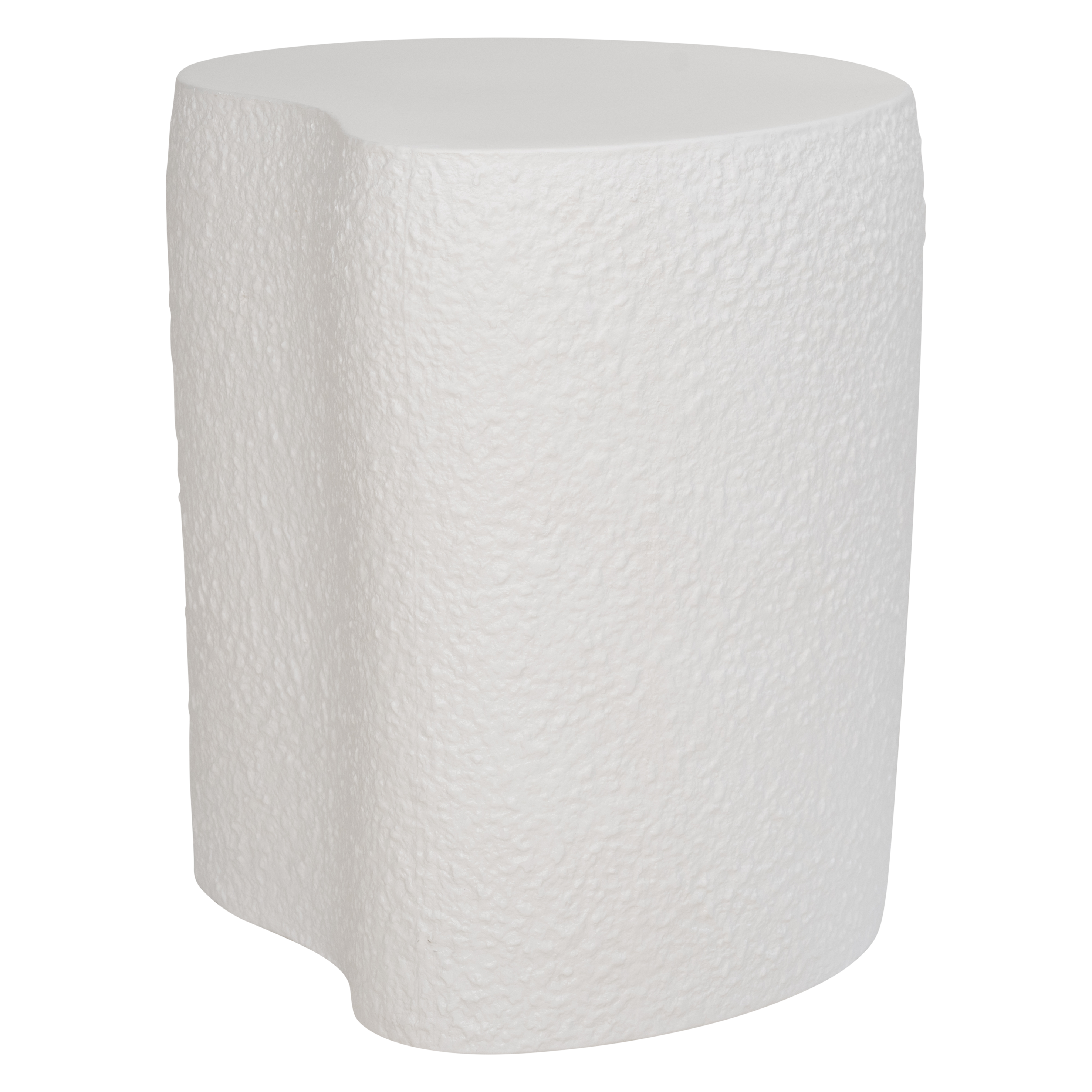 Side table Petra white ceramics