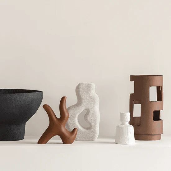 Stolní lampa ANGOLI rezavohnědá