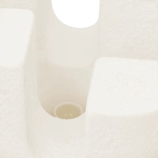 Stolní lampa CUARTO bílá keramika